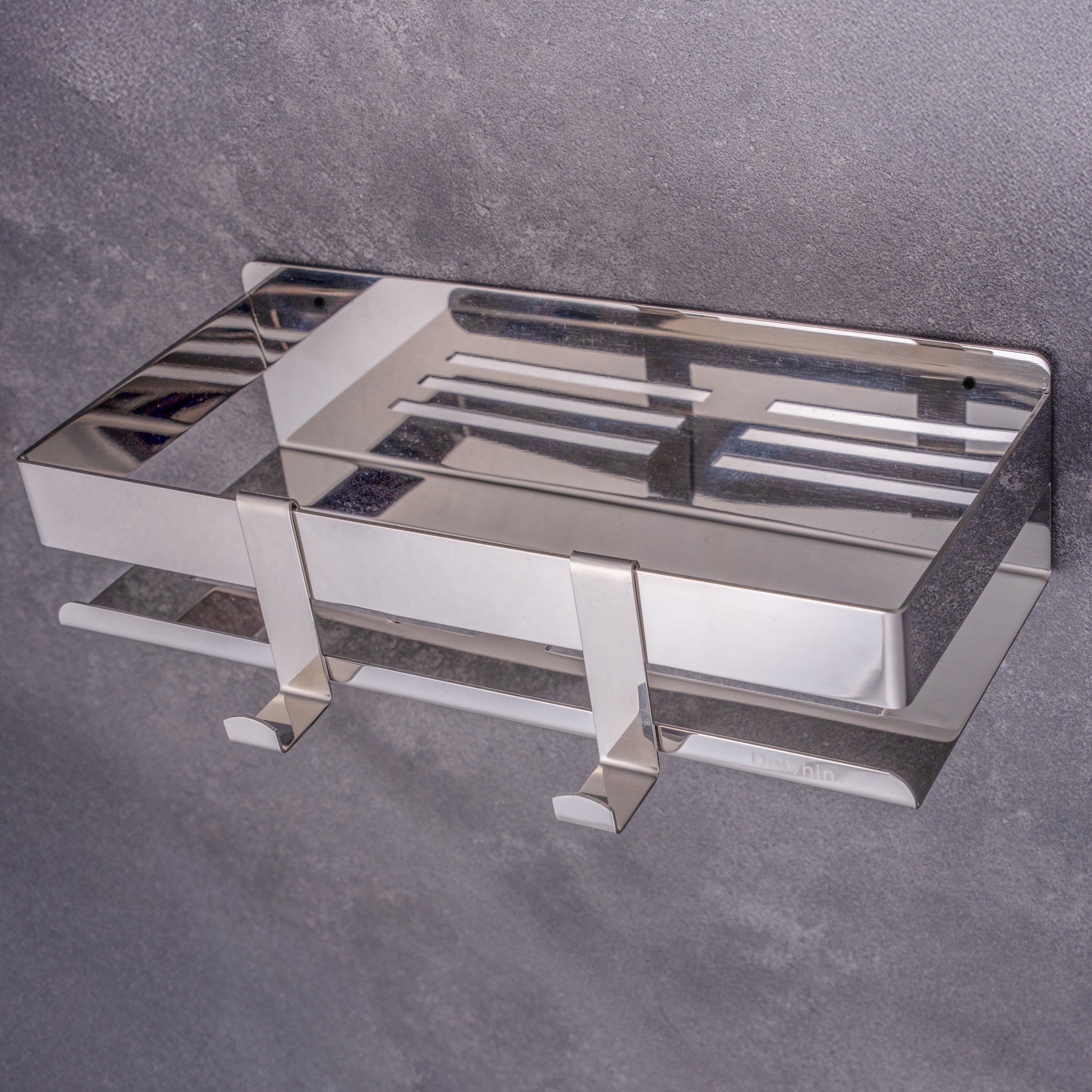 Dolvhin Duschablage ohne Bohren, Duschregal Edelstahl, Duschkorb Aufbewahru günstig online kaufen