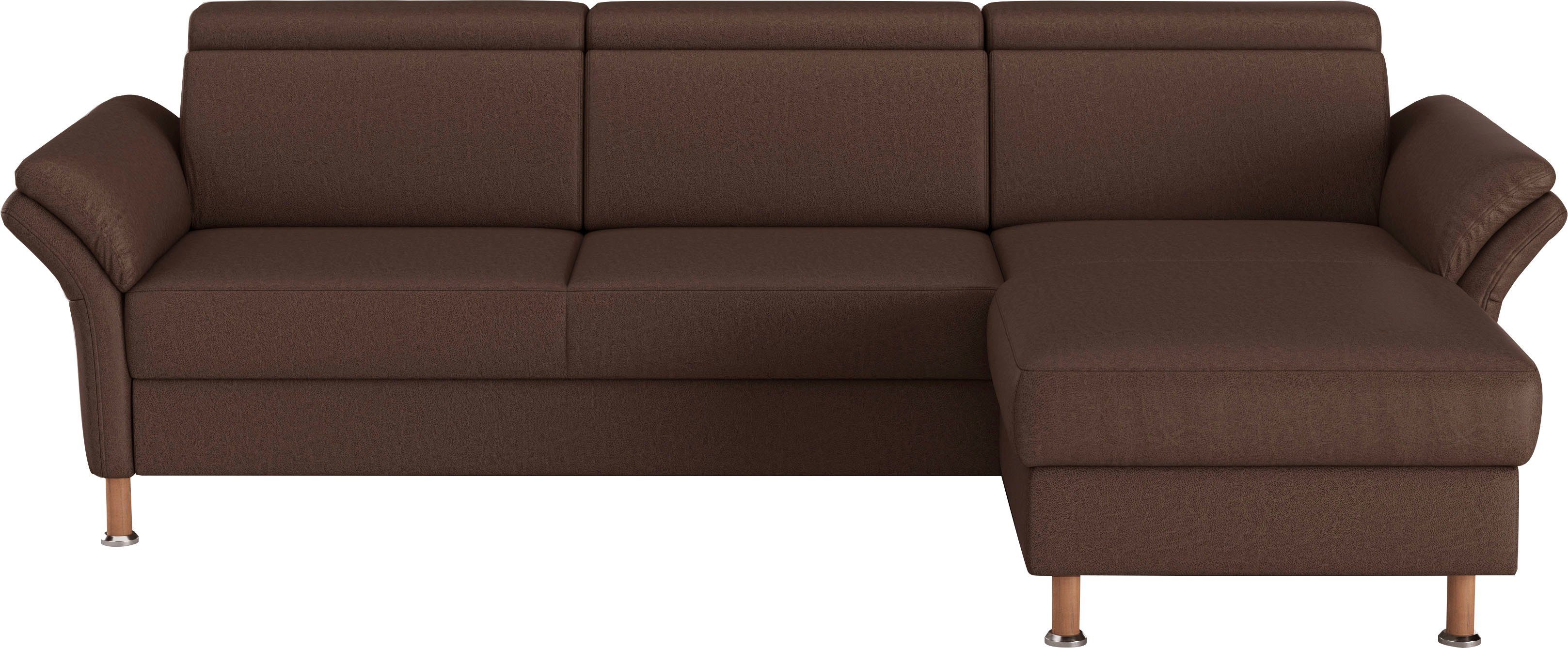 motorischen Sofa Recamiere Home im Ecksofa affaire mit Calypso, und Funktionen