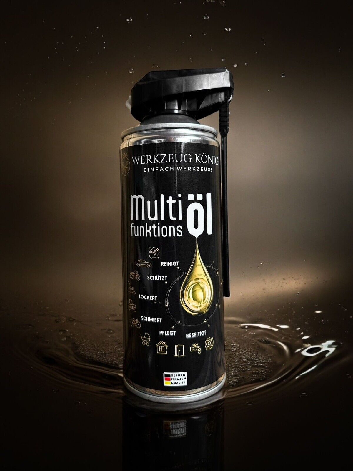 Werkzeug König Multifunktionsöl Werkzeug König Premium Multifunktionsöl 400ml Multiöl Wartungsöl, (1-St)