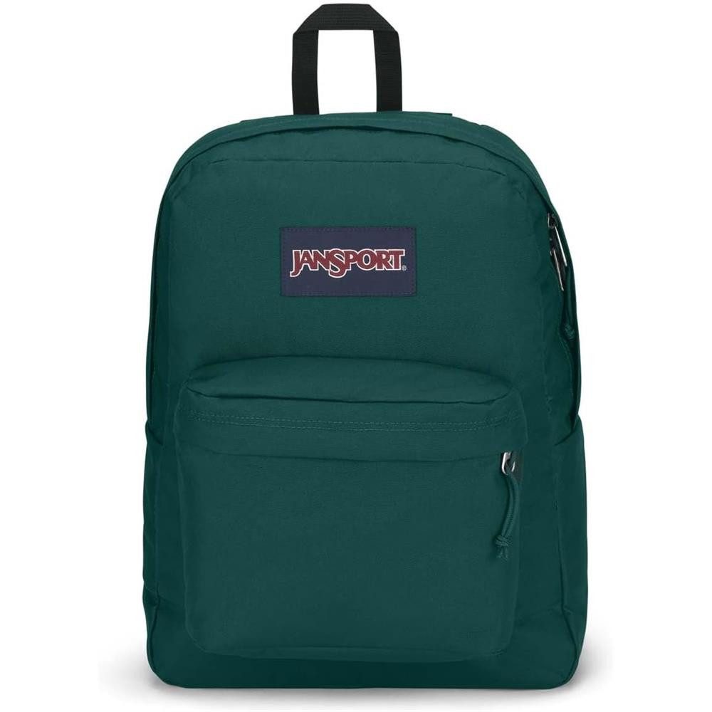 Jansport Tagesrucksack SuperBreak Plus Rucksack 26 L mit Laptopfach (Rucksack), 15-Zoll-Laptopfach, Flaschentasche, Organizer, gepolstert