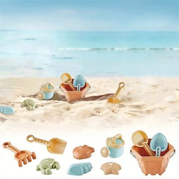 RefinedFlare Sandform-Set 10-teiliges Strandspielzeug-Set, Sandkastenspielzeug für Kinder