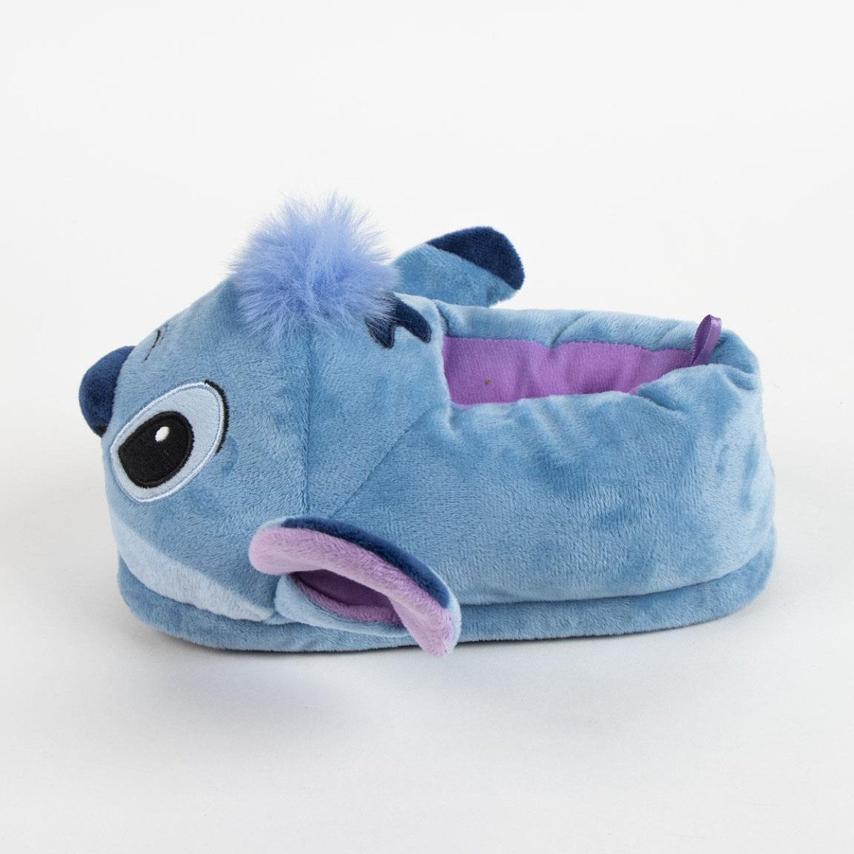 Cerda Disney Stitch Pantoffeln – weiche Hausschuhe mit 3D-Kopf Pantoffel