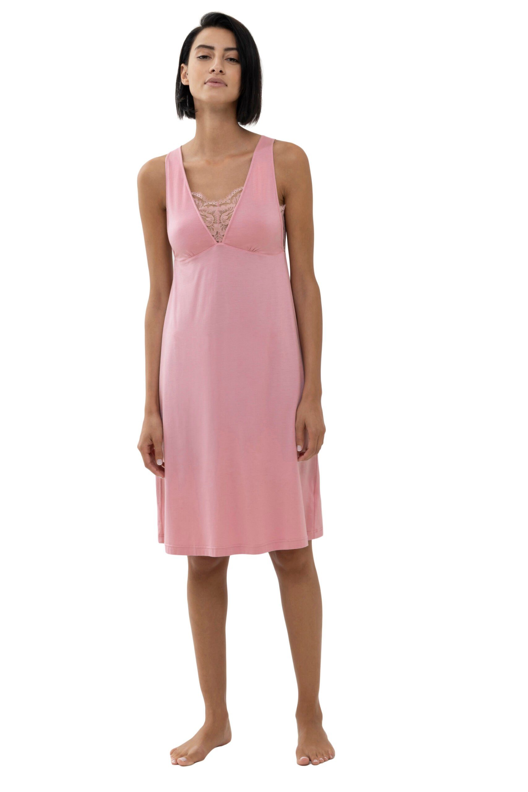 Mey Nachthemd Mey Neglige Serie Alena 17360 cherry cream (1 Stück, 1-tlg., 1 Stück)