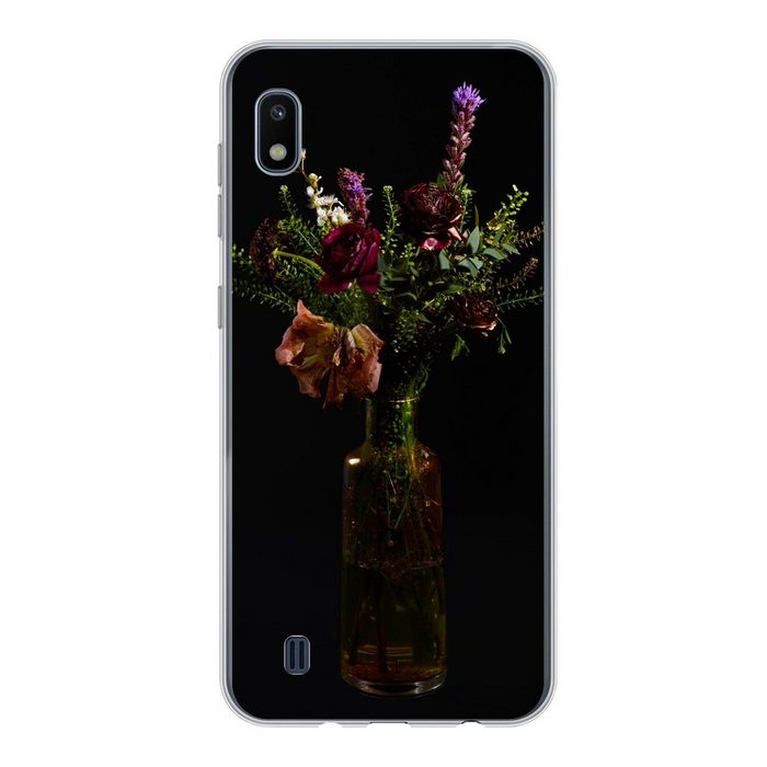 MuchoWow Handyhülle Blumen - Farben - Stilleben Handyhülle Samsung Galaxy A10 Smartphone-Bumper Print Handy