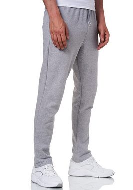 Smith & Solo Jogginghose Herren Sporthose Trainingshose Sweathose (1-tlg) Grau, Gerade