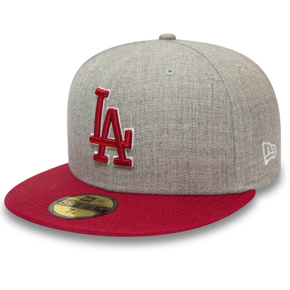 New Era Fitted Cap 59Fifty HEATHER Dodgers Los Angeles