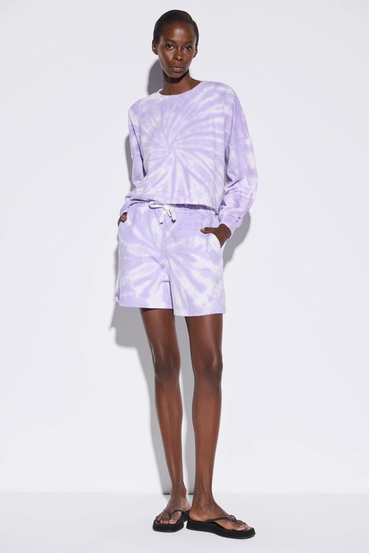 Shorts Shorts mit elastischem Bund und Taschen