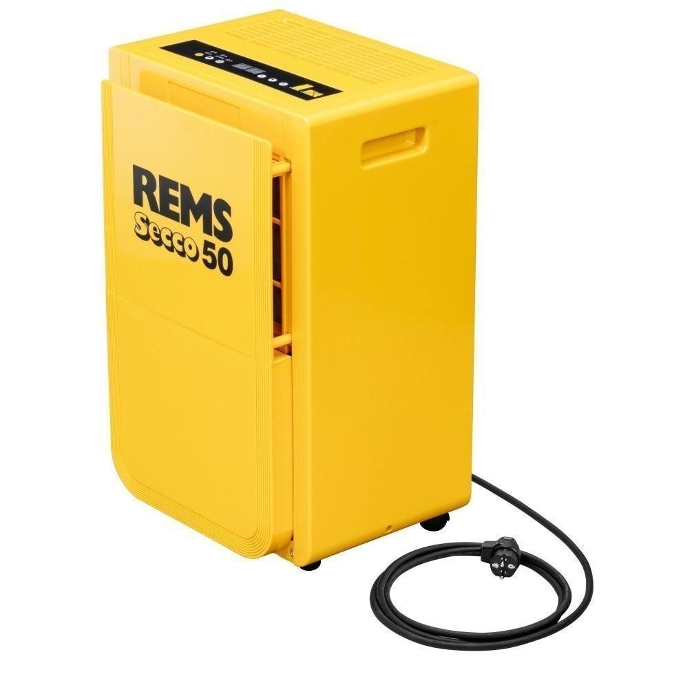 Rems Строительные сушилки Строительные сушилки Secco 50 Set 132011 R220 50 Liter 24h, Entfeuchtung 50 l/Tag, Kompakte, handliche Konstruktion im stabilen Kunststoffgehäuse