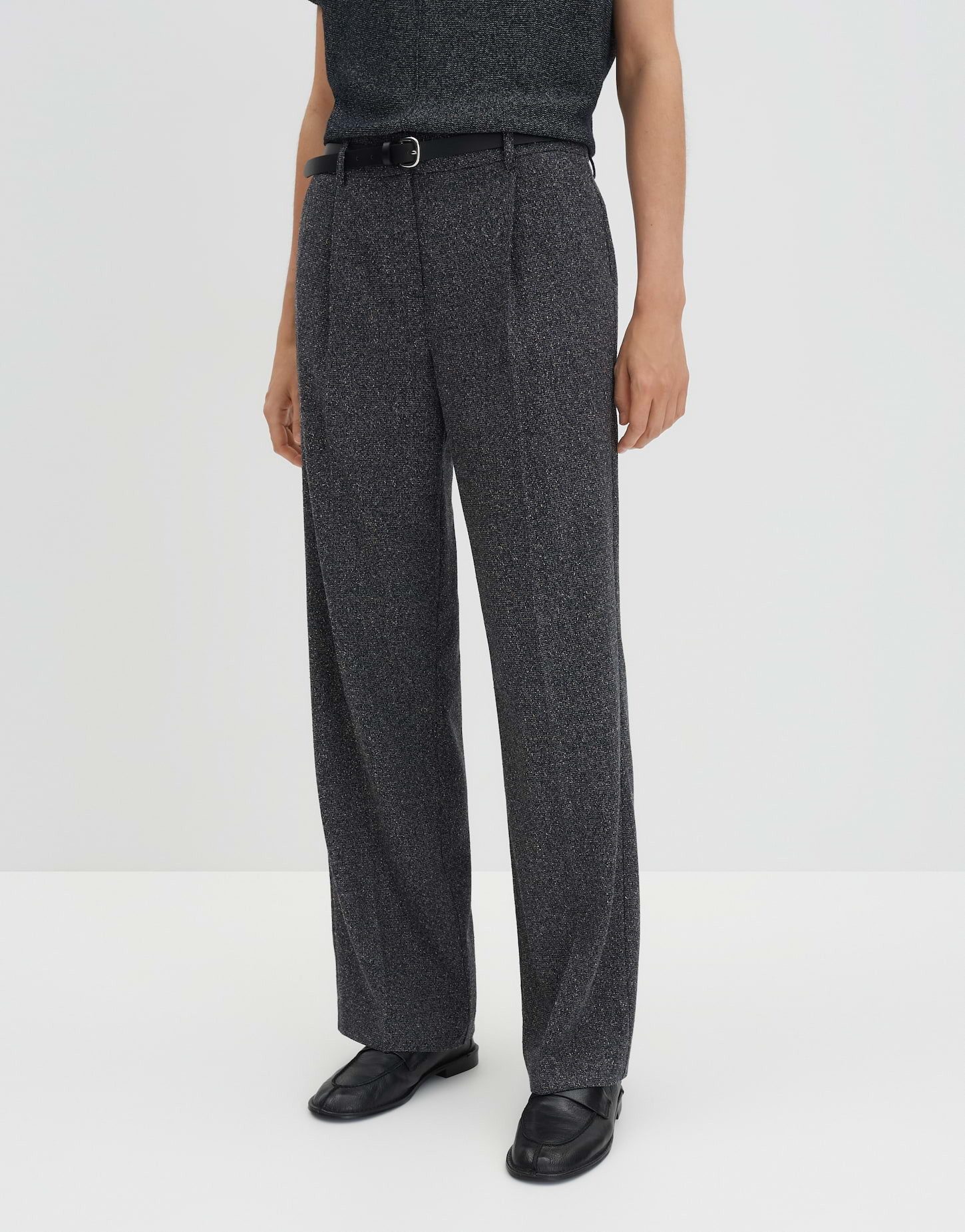 someday Bundfaltenhose CISILIA TWOTONE in Tweedoptik günstig online kaufen