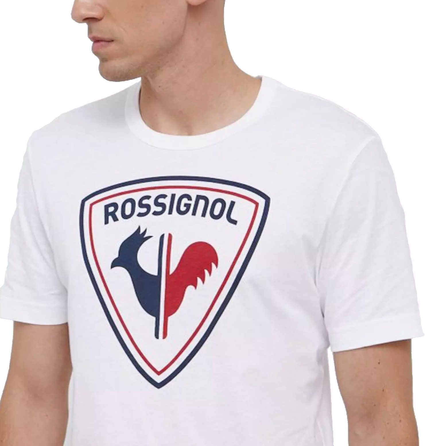 Rossignol Print-Shirt Logo Shirt Heritage Collection Stoffgewicht von 150 g/m², weicher Jersey-Baumwolle