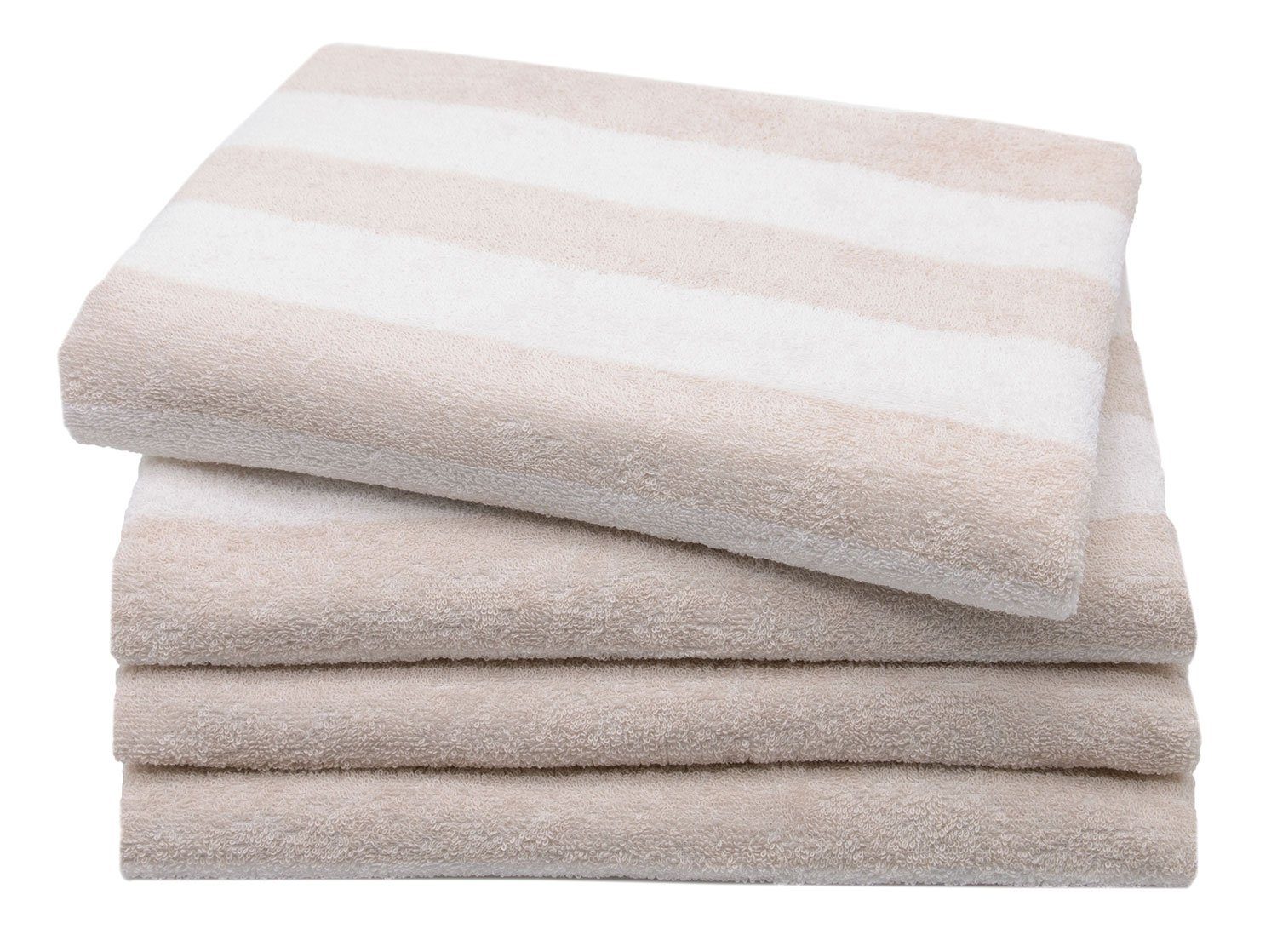 ZOLLNER Handtücher (4-St), 50 x 100 cm, 100% Baumwolle, vom  Hotelwäschespezialisten, mit Blockstreifen online kaufen | OTTO