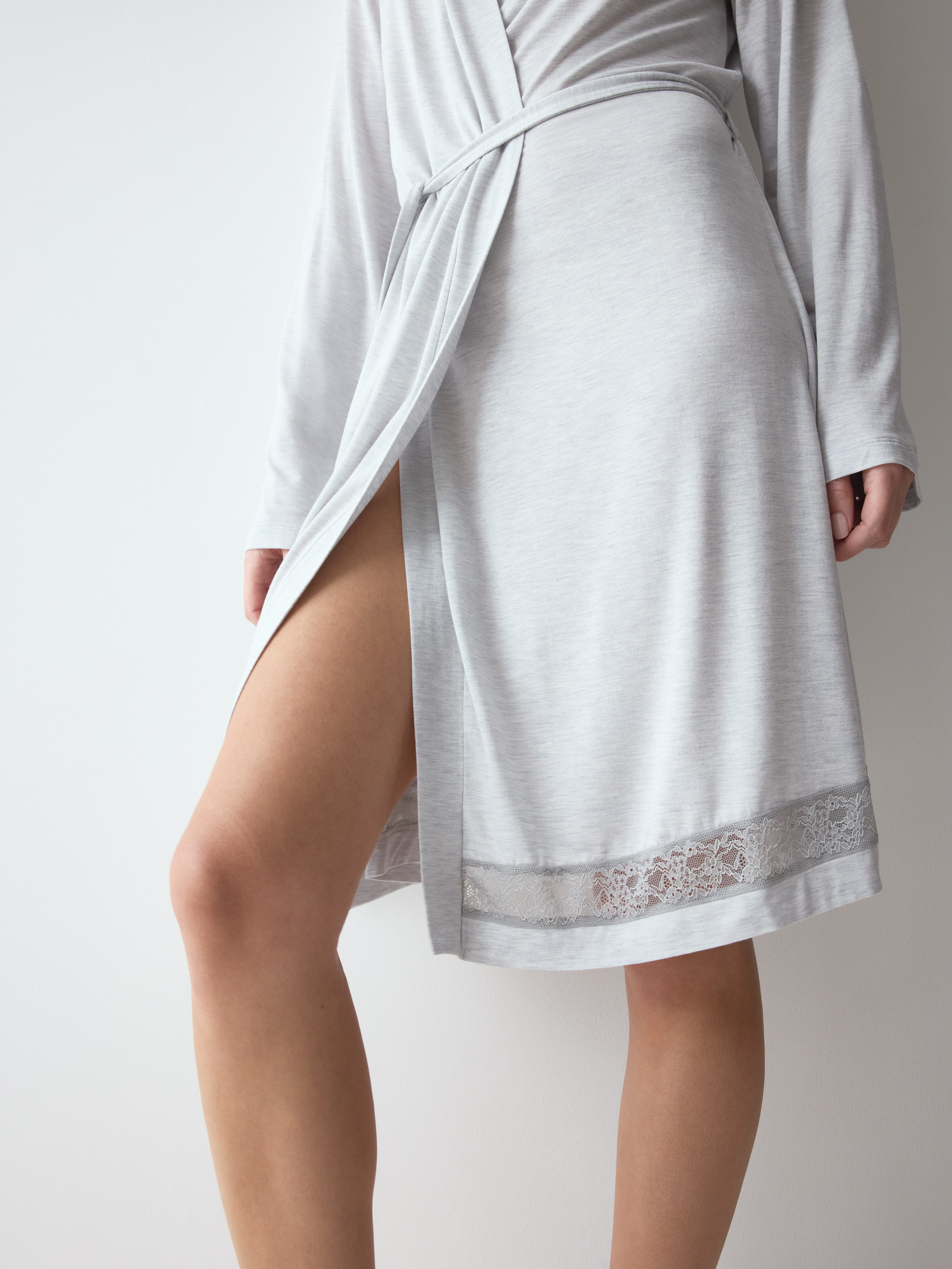 Triumph Morgenmantel Comfort Allure Robe, weich und pflegeleicht