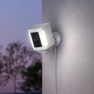 Ring Spotlight Cam Plus, Plug-in - White - EU Überwachungskamera (Außenbereich)