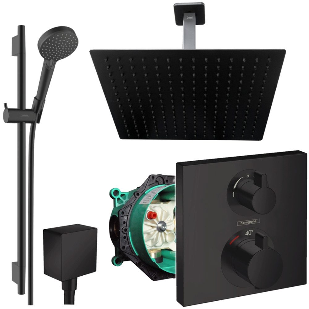 Hansgrohe und Jowi Duscharmatur Ecostat Square günstig online kaufen