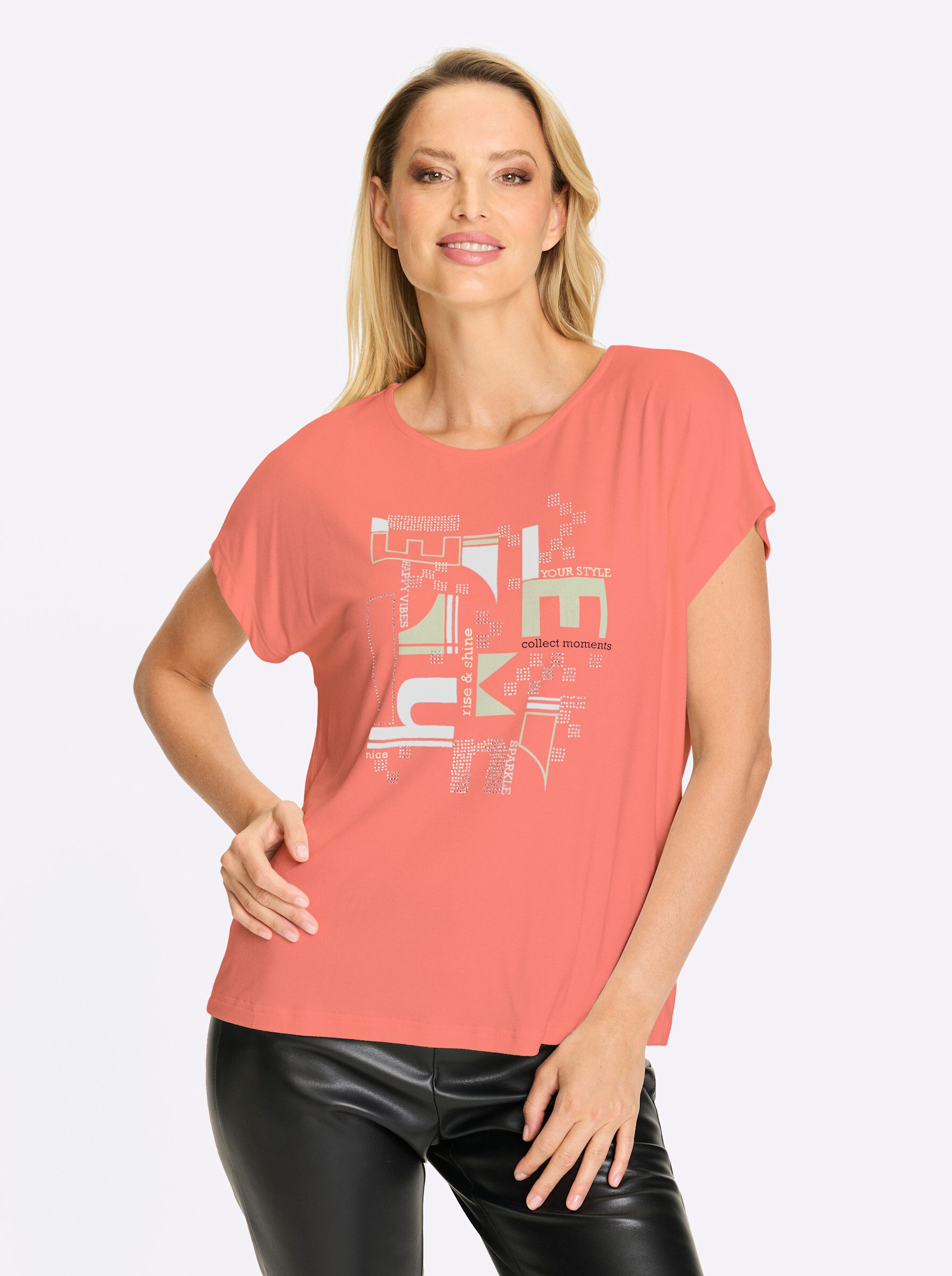 heine T-Shirt Kurzarmshirt .