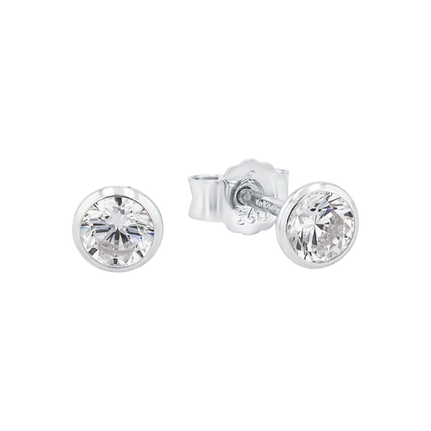 Amor Paar Ohrstecker Amor Ohrstecker für Damen, 925 Sterling Silber (Stecker, 4-tlg)