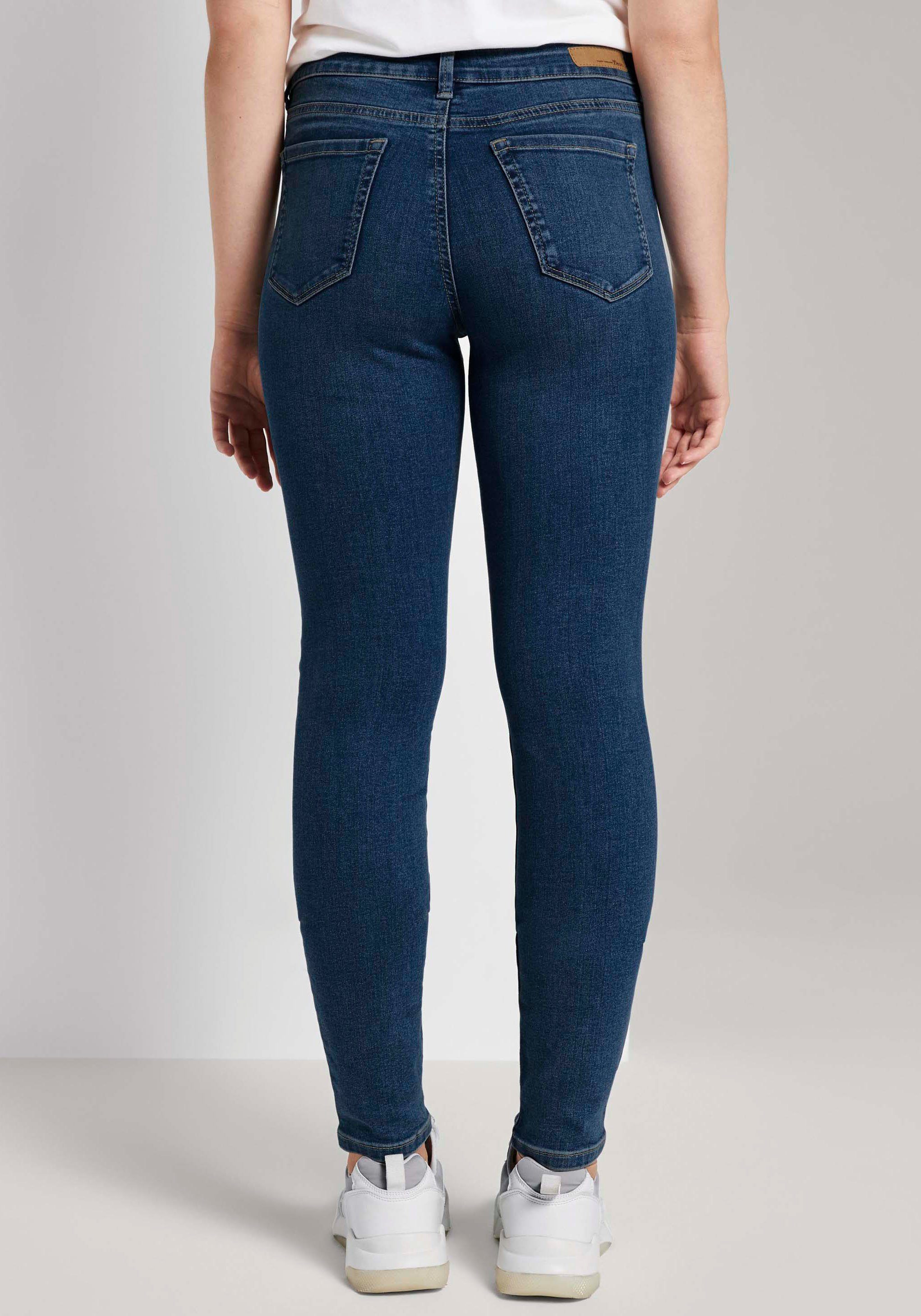TOM TAILOR Denim Slim-fit-Jeans im Schnitt, Bequeme durch Ware Passform elastische 5-Pocket