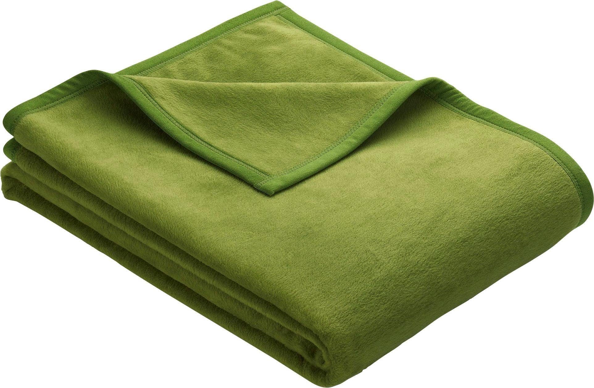 IBENA Wohndecke »Berlin«, Hochwertige Konfektion mit Markenpatch, Kuschelde günstig online kaufen