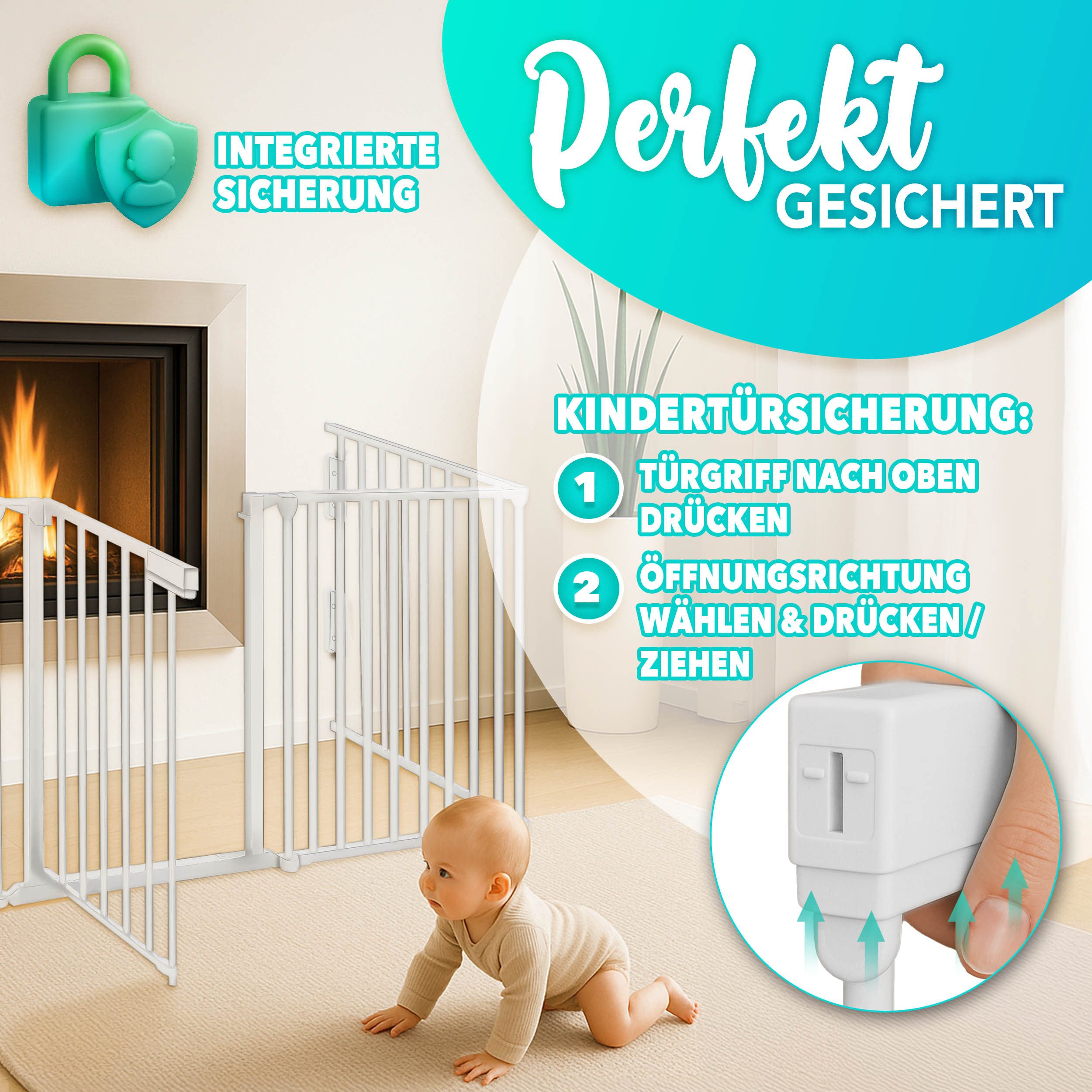 KIDUKU Ofenschutzgitter