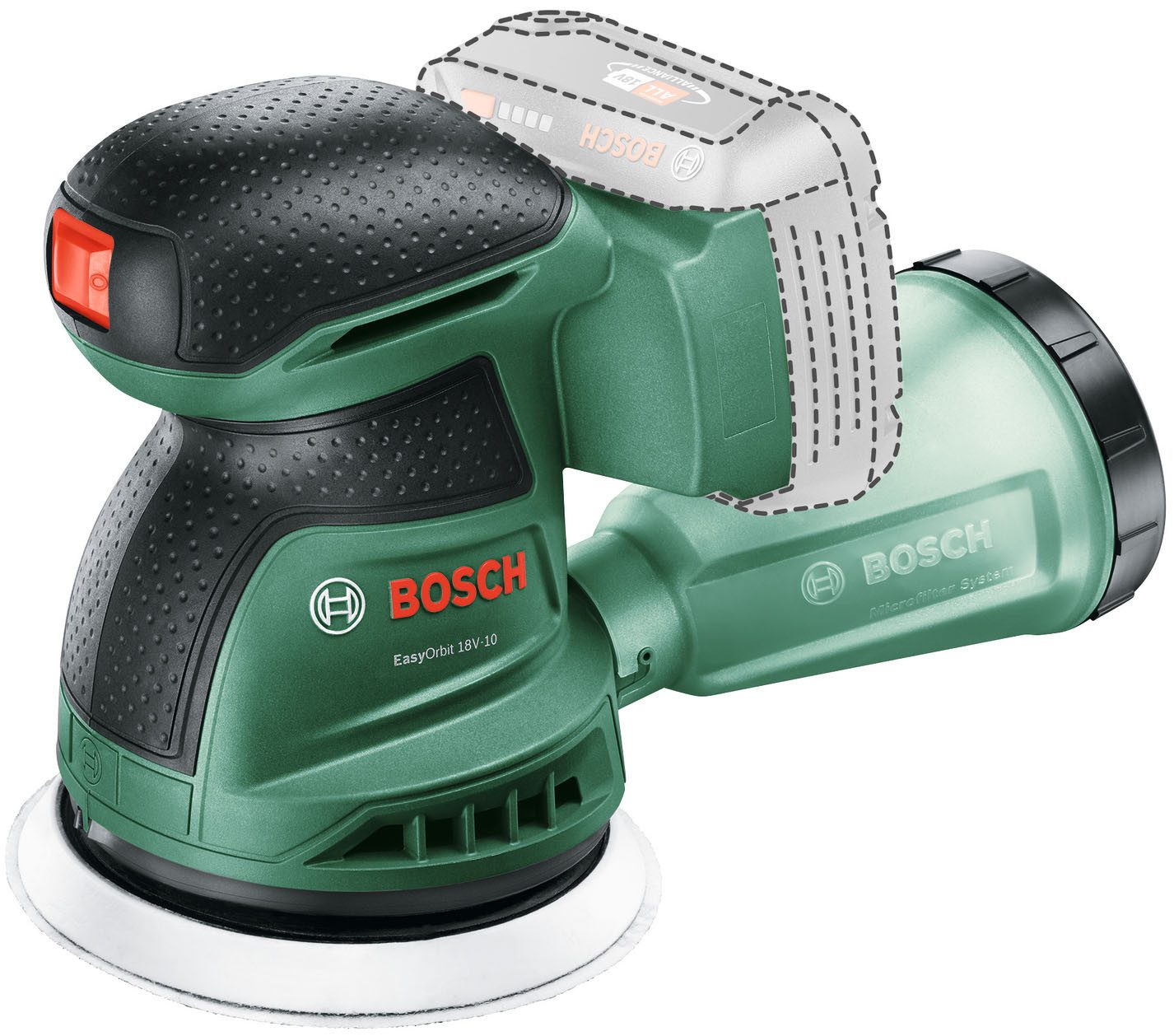 Bosch Home & Garden Akku-Exzenterschleifer »EasyOrbit günstig online kaufen