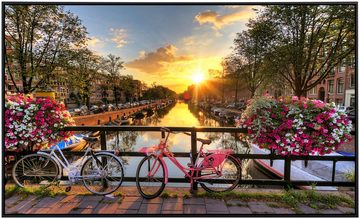 Papermoon Infrarotheizung Amsterdam Sonnenaufgang, sehr angenehme Strahlungswärme