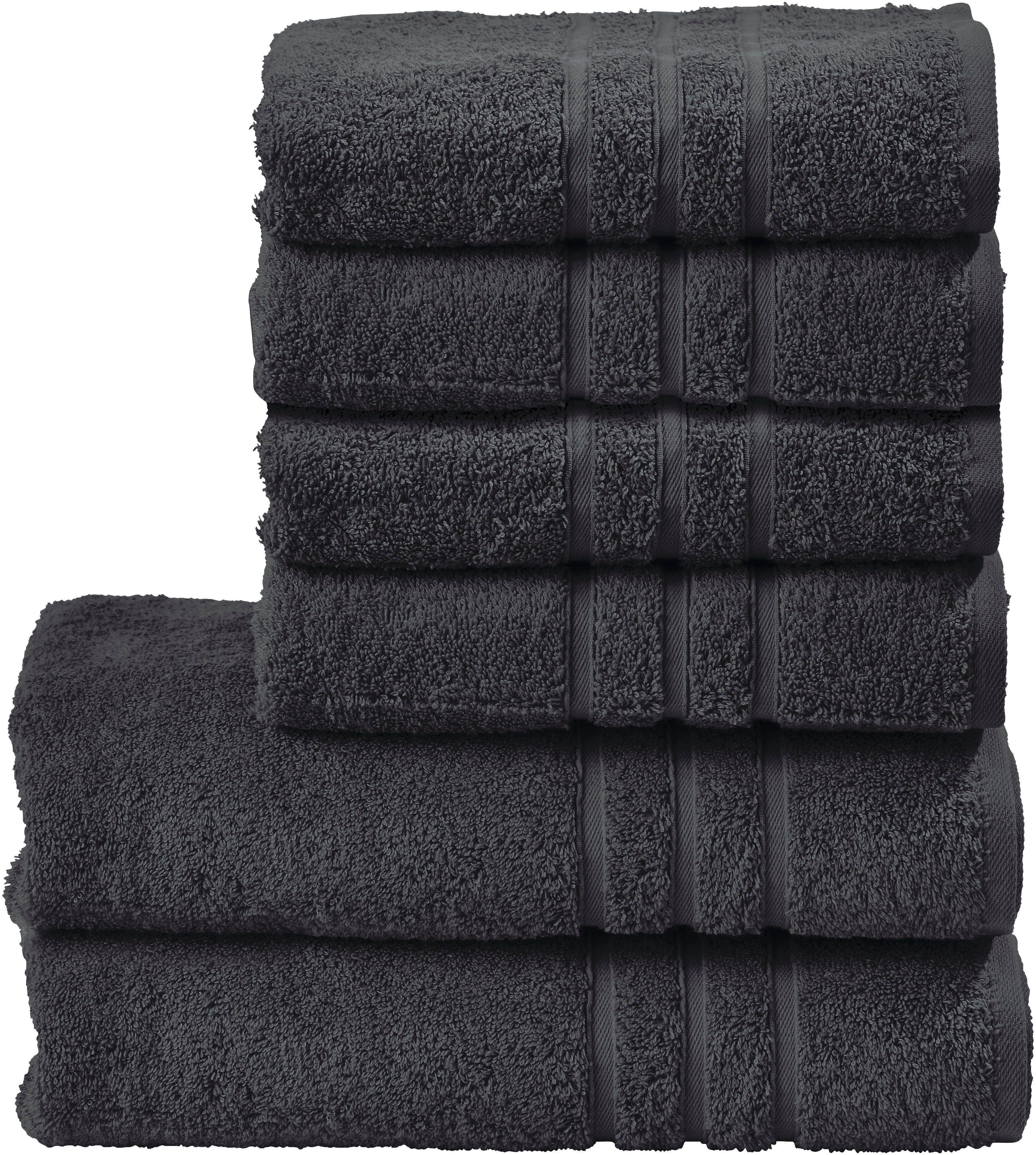 done.® Handtuch Set Daily Uni, Walkfrottier günstig online kaufen