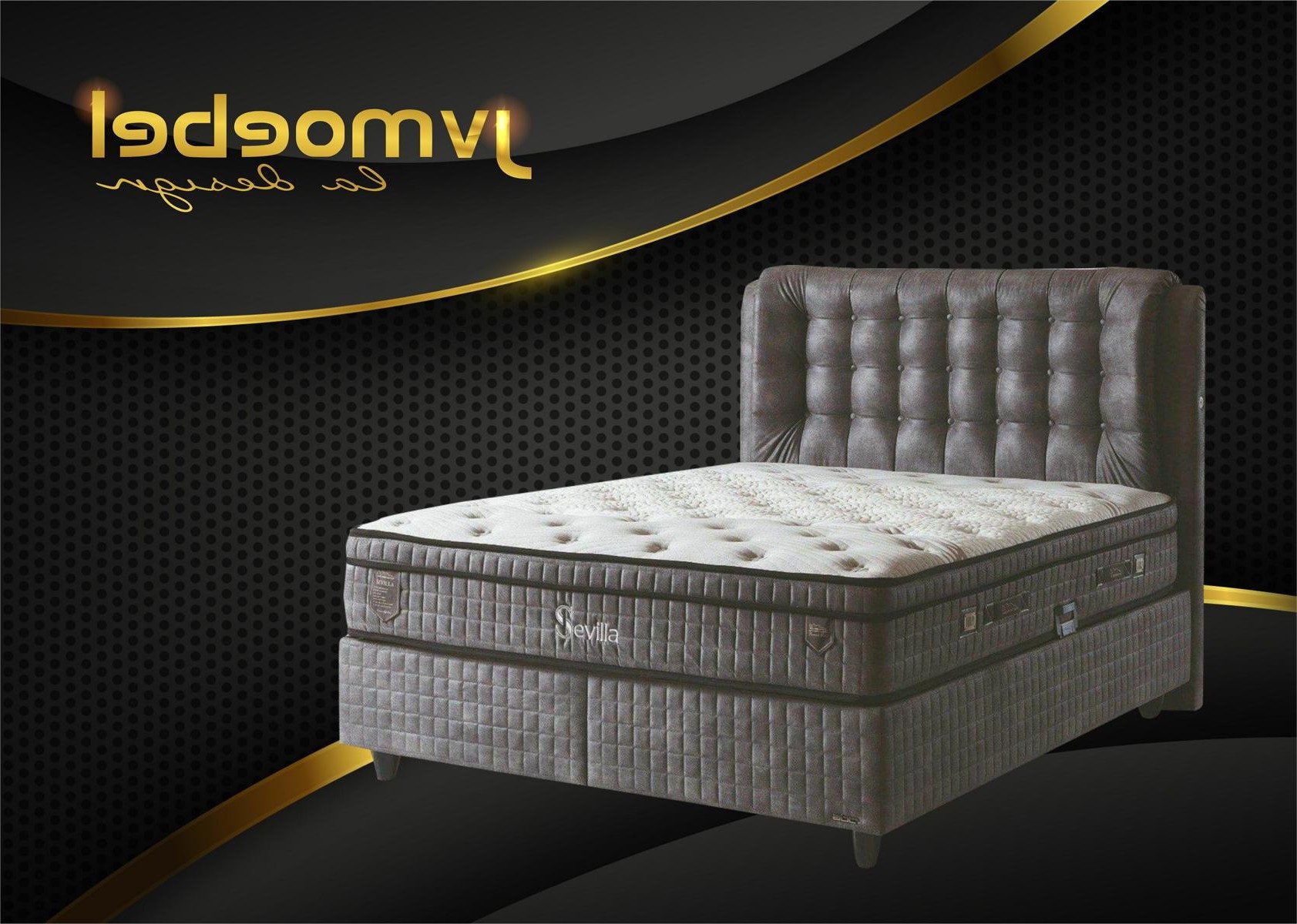 Xlmoebel Boxspringbett Luxuriöses Polsterbett 140x200 für modernes Schlafzimmerdesign (Polsterbett 140x200), Made in Europa