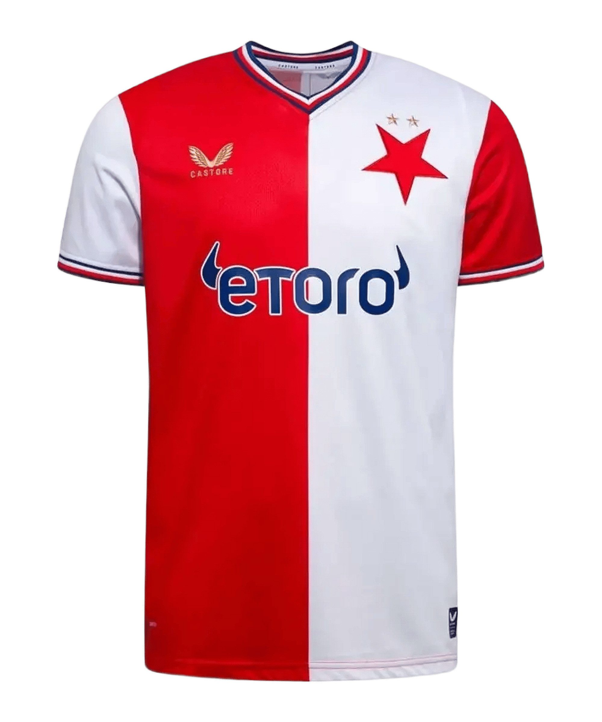 Castore Fußballtrikot Castore SK Slavia Prag Trikot Home 2026/2027 Teamsport