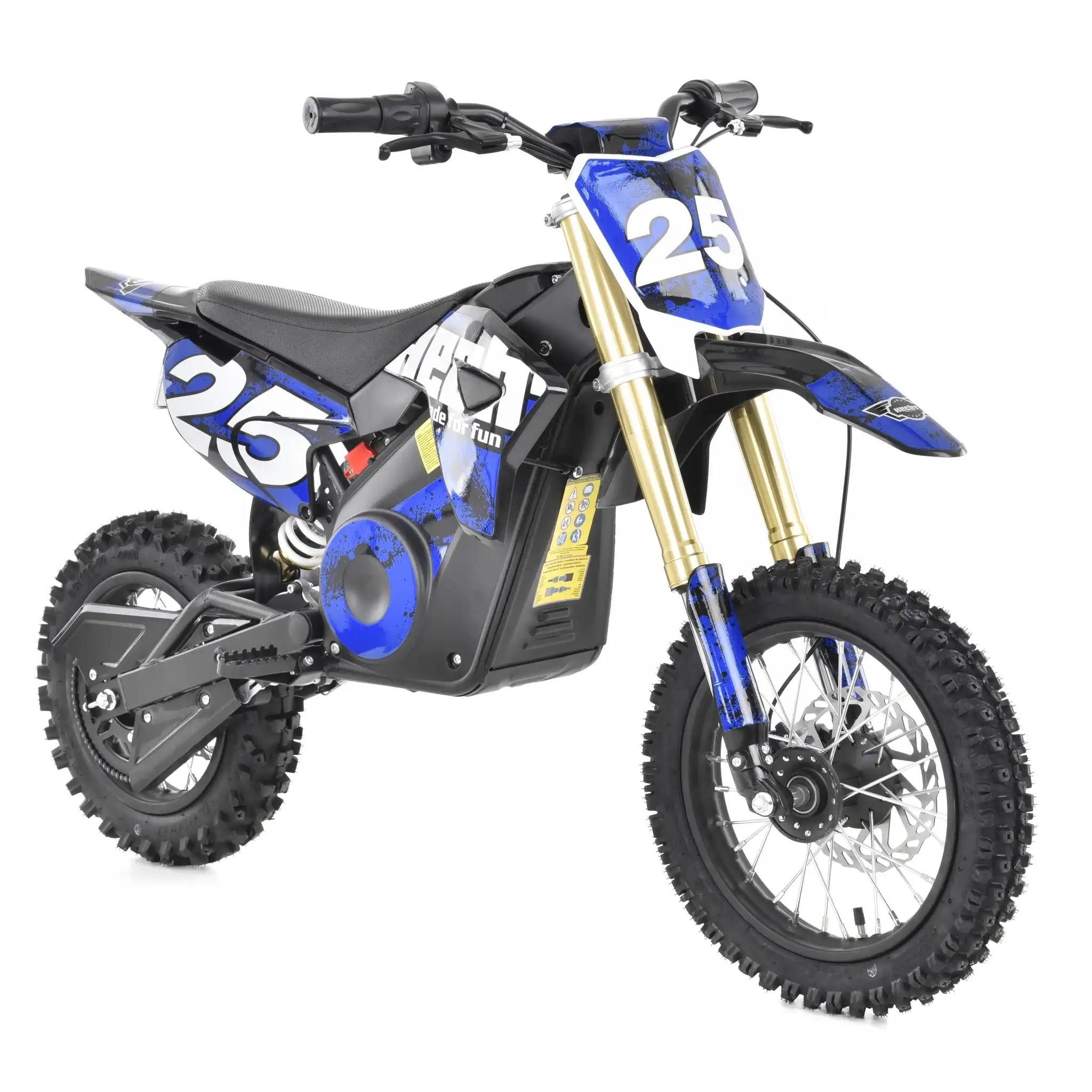 Elektro-Kindermotorrad Elektrisches Kinder-Motorrad 1000 W, 36V, 28 km/h HECHT 59100 BLUE