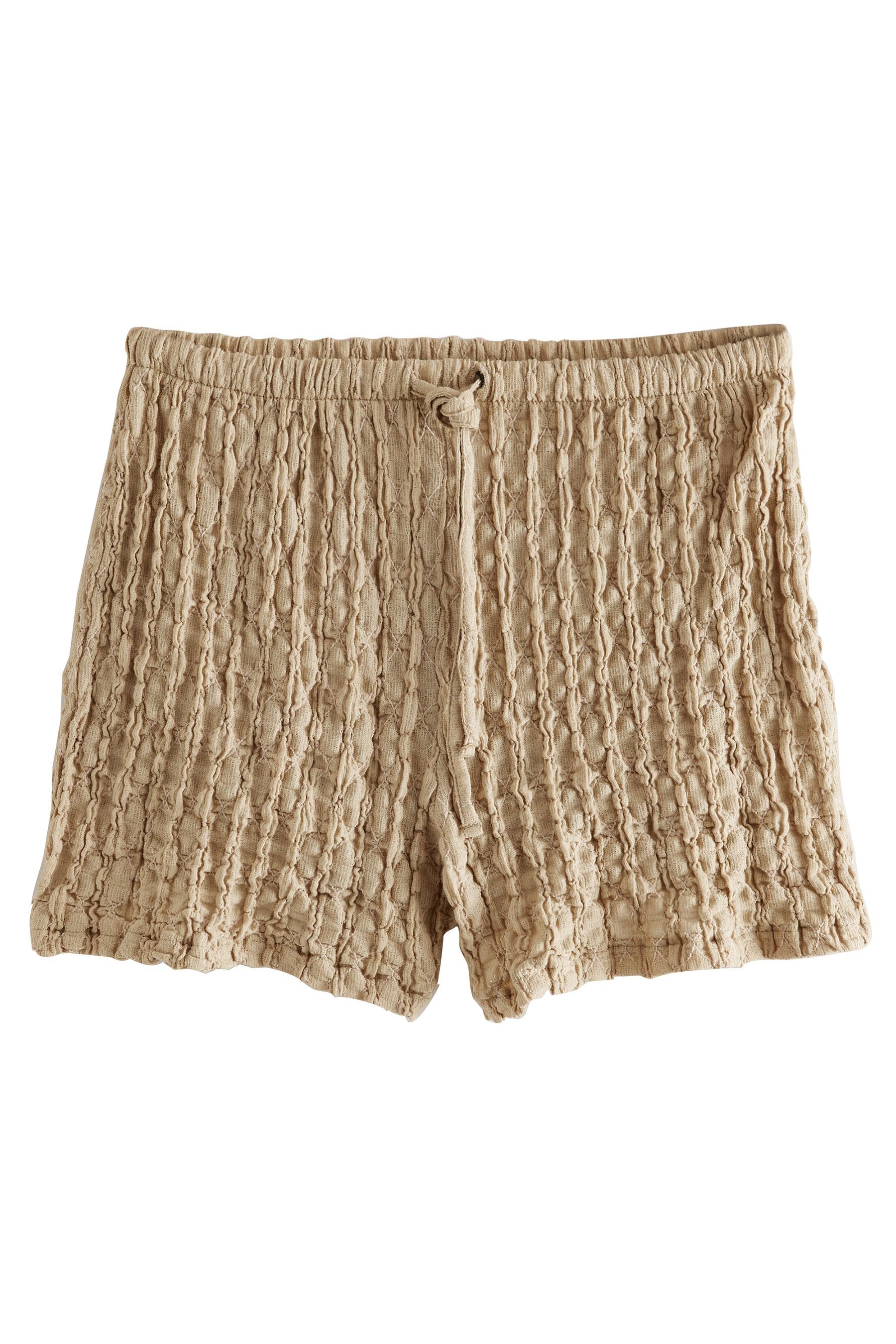 Next Sweatshorts Strukturierte Shorts mit Tunnelzug (1-tlg)