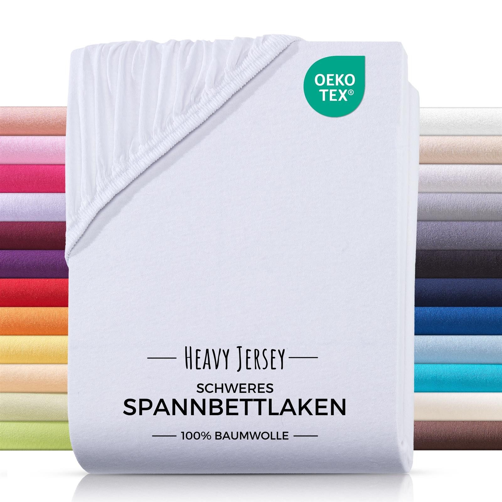 Carpe Sonno Spannbettlaken Heavy Jersey 90x200 100x200 120x200 140x200 160x günstig online kaufen