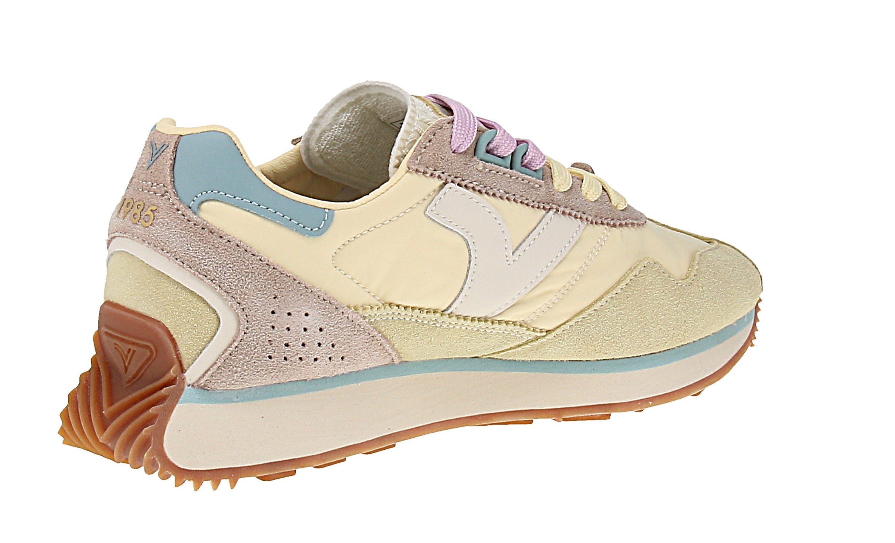 Victoria Victoria 8812101 Root-Vintage-Nylon - Damen Sneaker - 50-Amarillo Sneaker