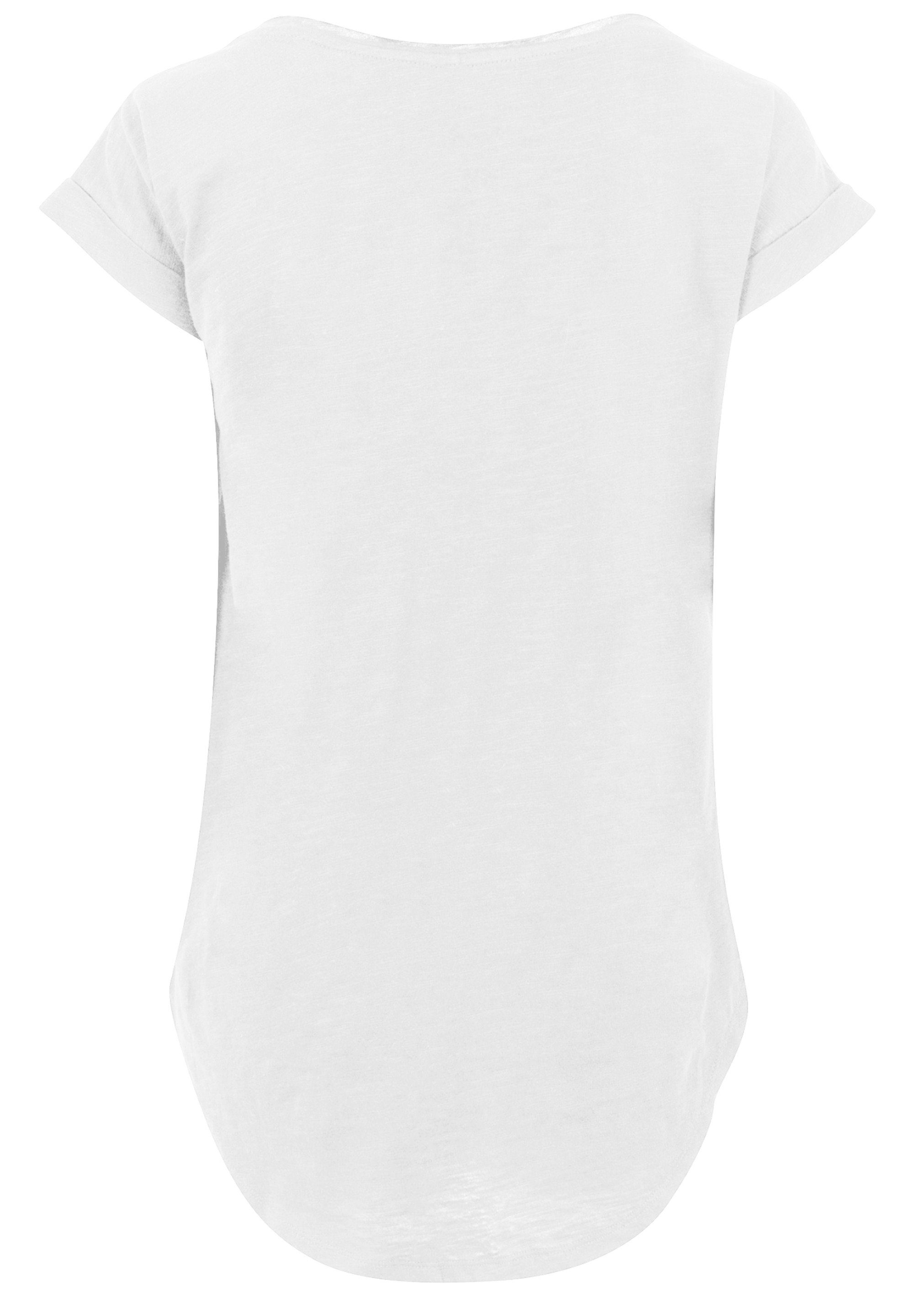 Kurzarmshirt F4NT4STIC white (1-tlg) Damen