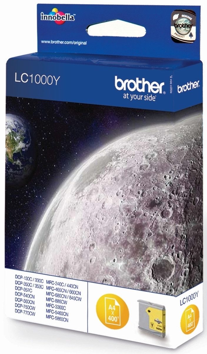Tintenpatrone Brother LC1000Y gelb Nachfülltinte
