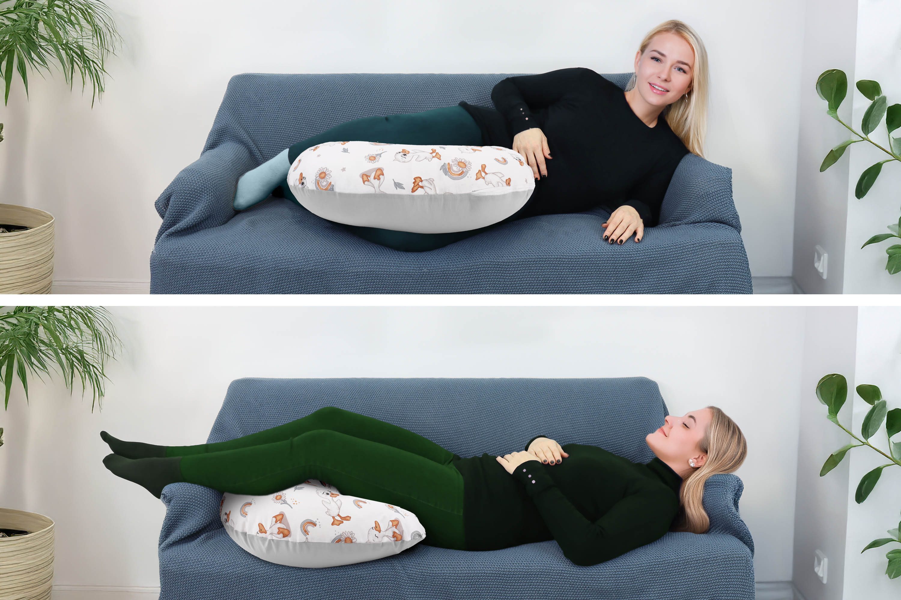 Amilian Stillkissen Lagerungskissen - Seitenschläferkissen - Stillkissen kl günstig online kaufen