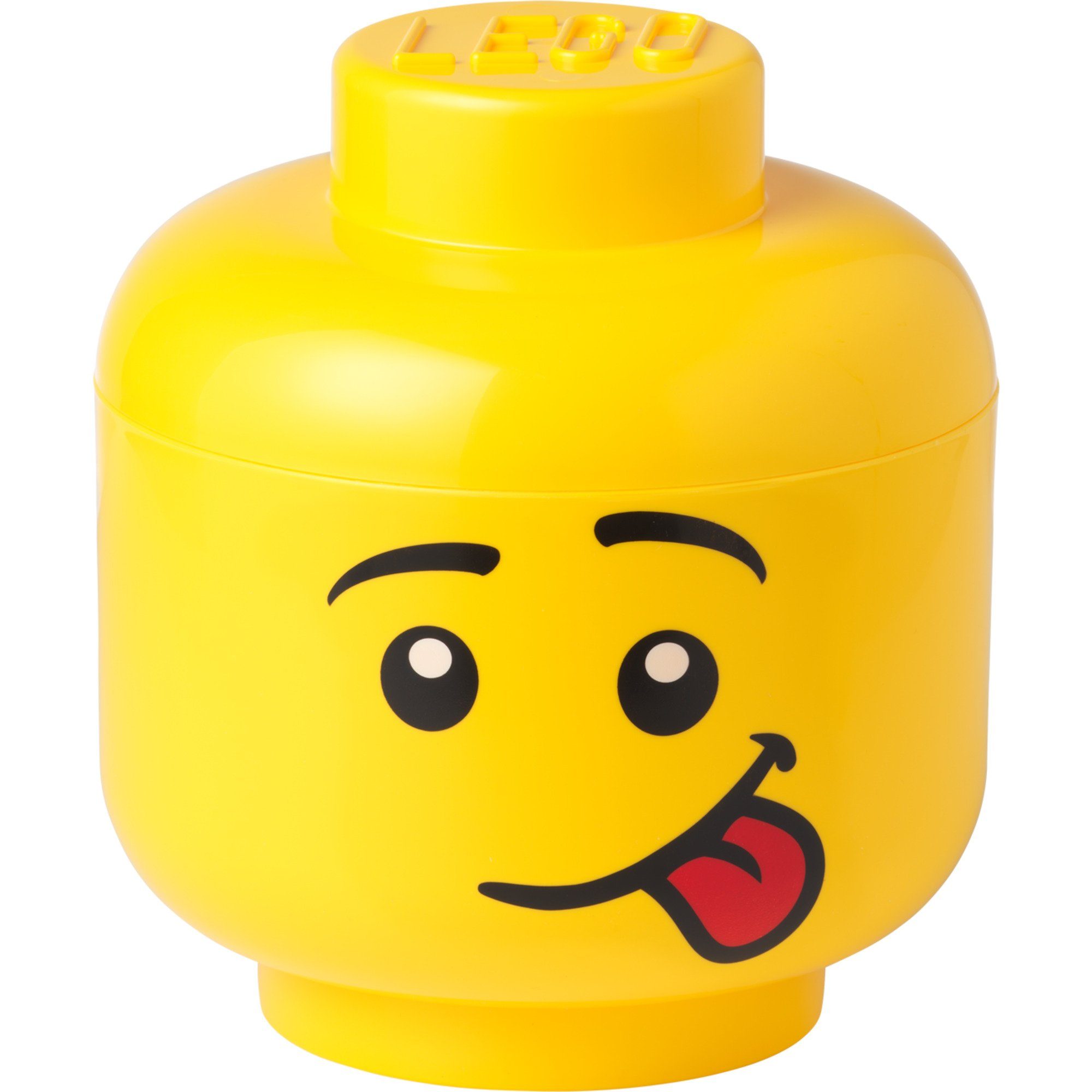 Room Copenhagen Aufbewahrungsbox LEGO Storage Head "Silly", groß