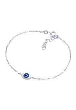 Elli Armband Evil Eye Auge Symbol Emaille 925er Silber