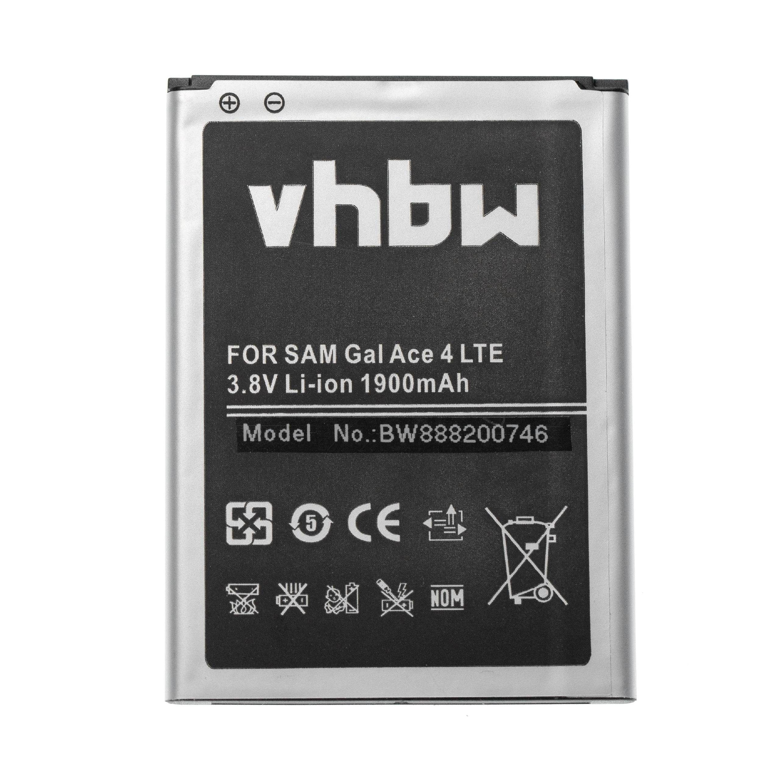 vhbw Ersatz für Samsung EB-BG357BBE (HK) für Smartphone-Akku Li-Ion 1900 mAh (3,8 V)