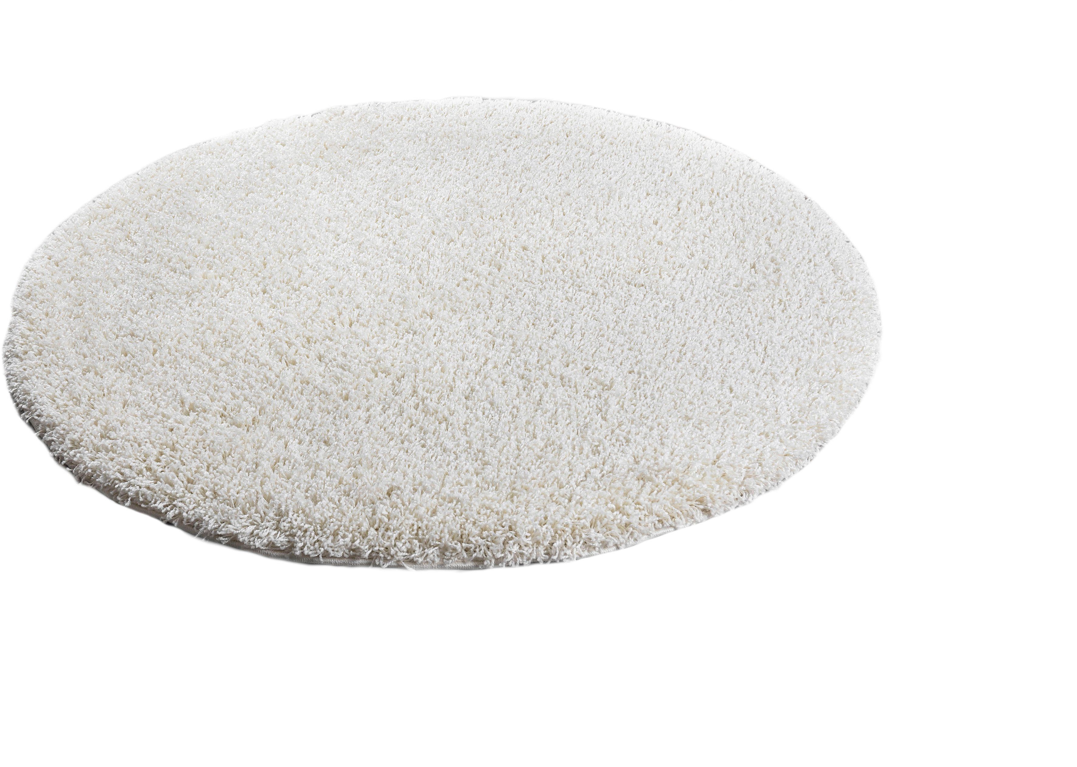 OTTO home Hochflor-Teppich Viva Shaggy, in Standard- und Premium-Qualität, 30 mm oder 45 mm Höhe, rund, Uni Farben, einfarbig, weich, kuschelig, Läufer, Kundenliebling