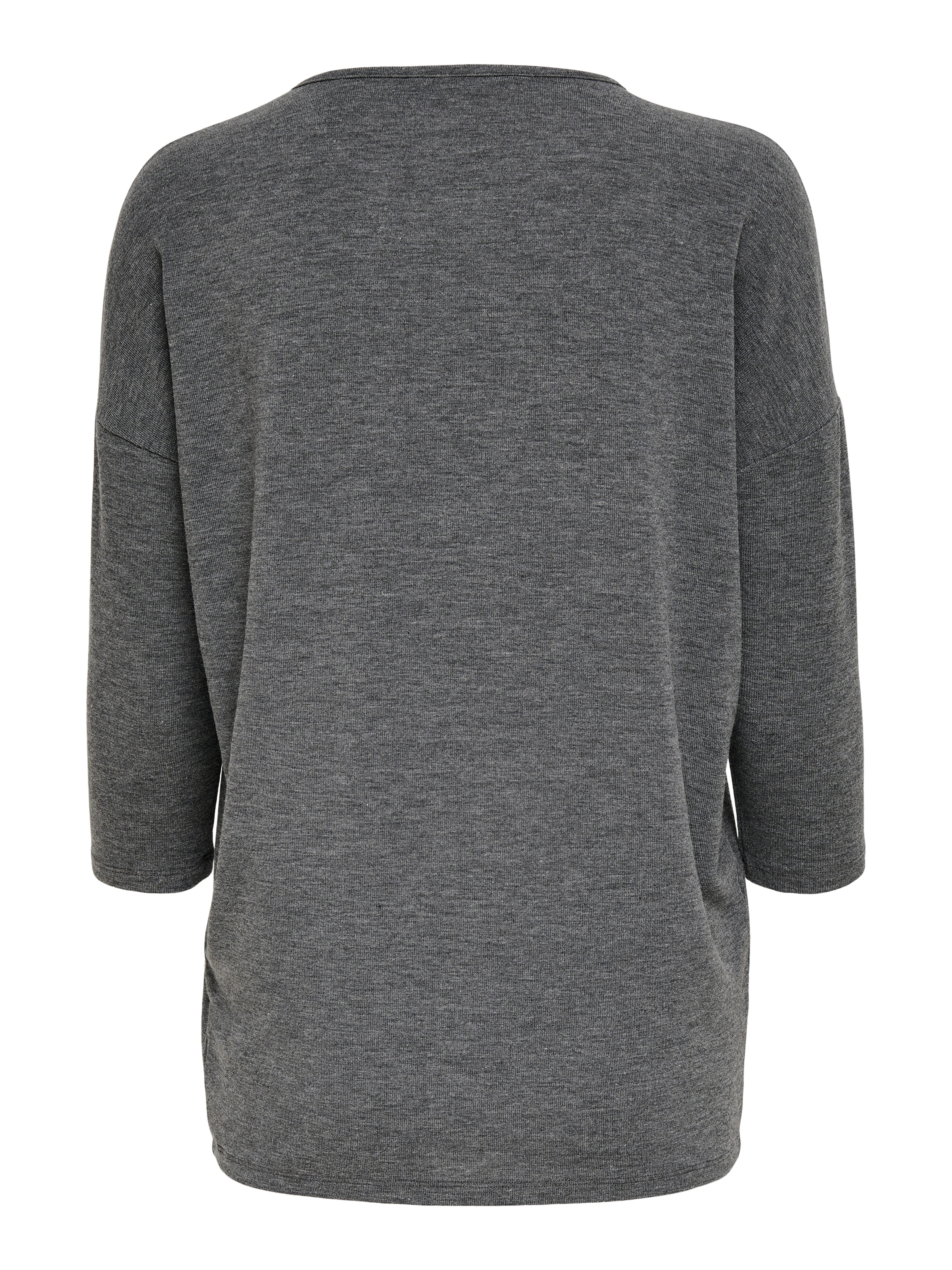 ONLY 3/4-Arm-Shirt ONLGLAMOUR 3/4 TOP JRS NOOS Materialmix, loose fit