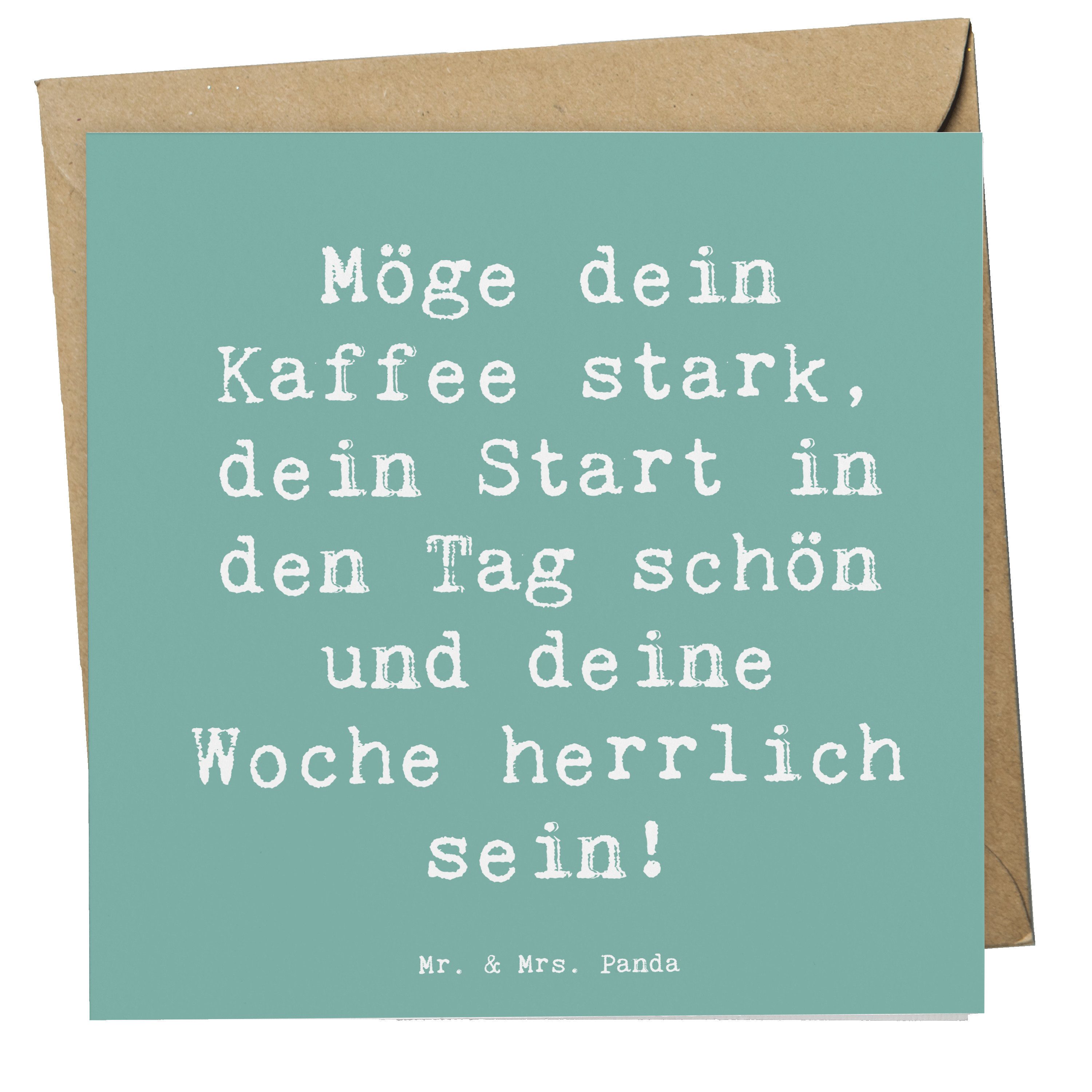 Grußkarte Selbstzweifel Überwinden - Meeresbrise - Geschenk, Woche starten, Spr