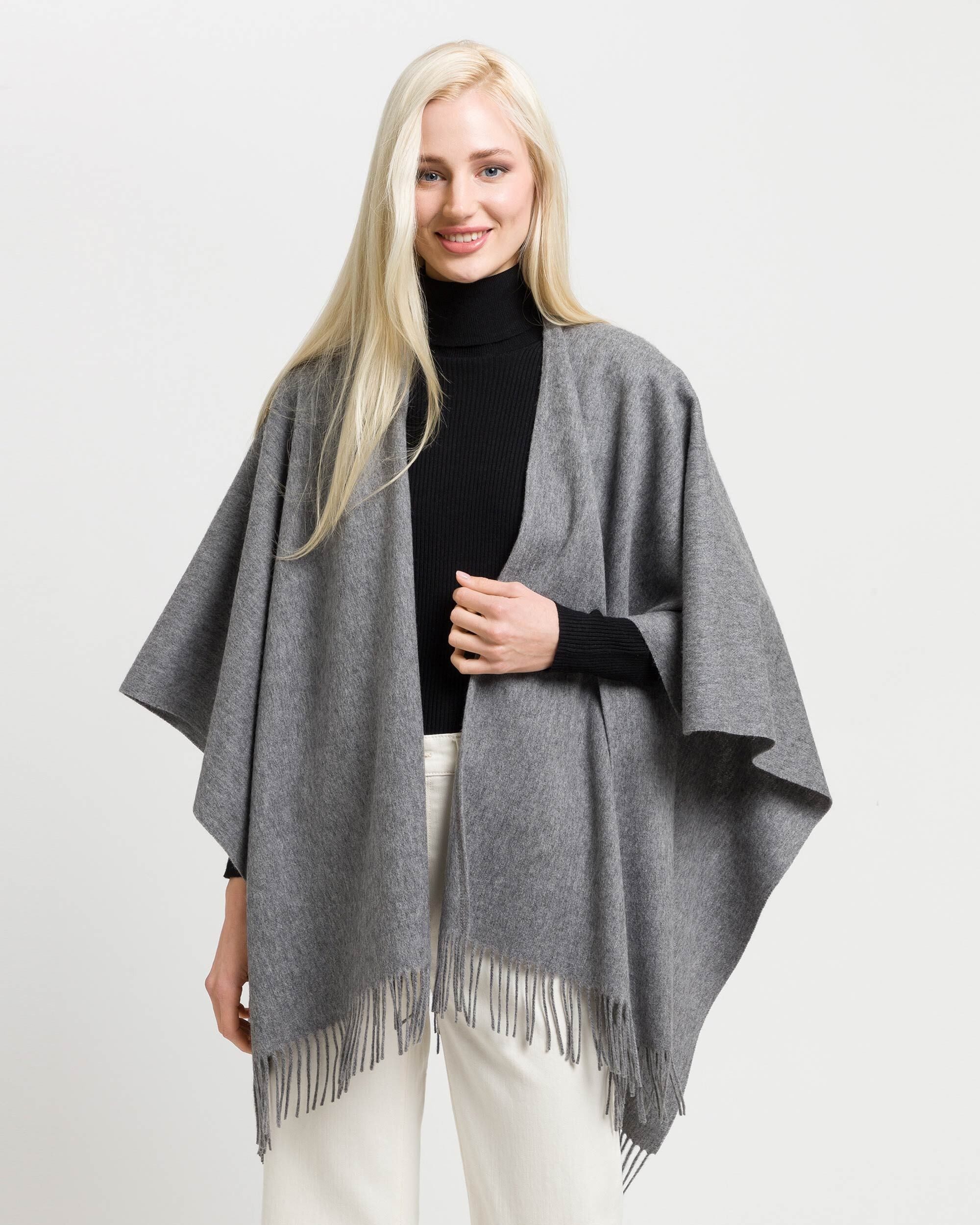 Fraas Poncho Wollponcho