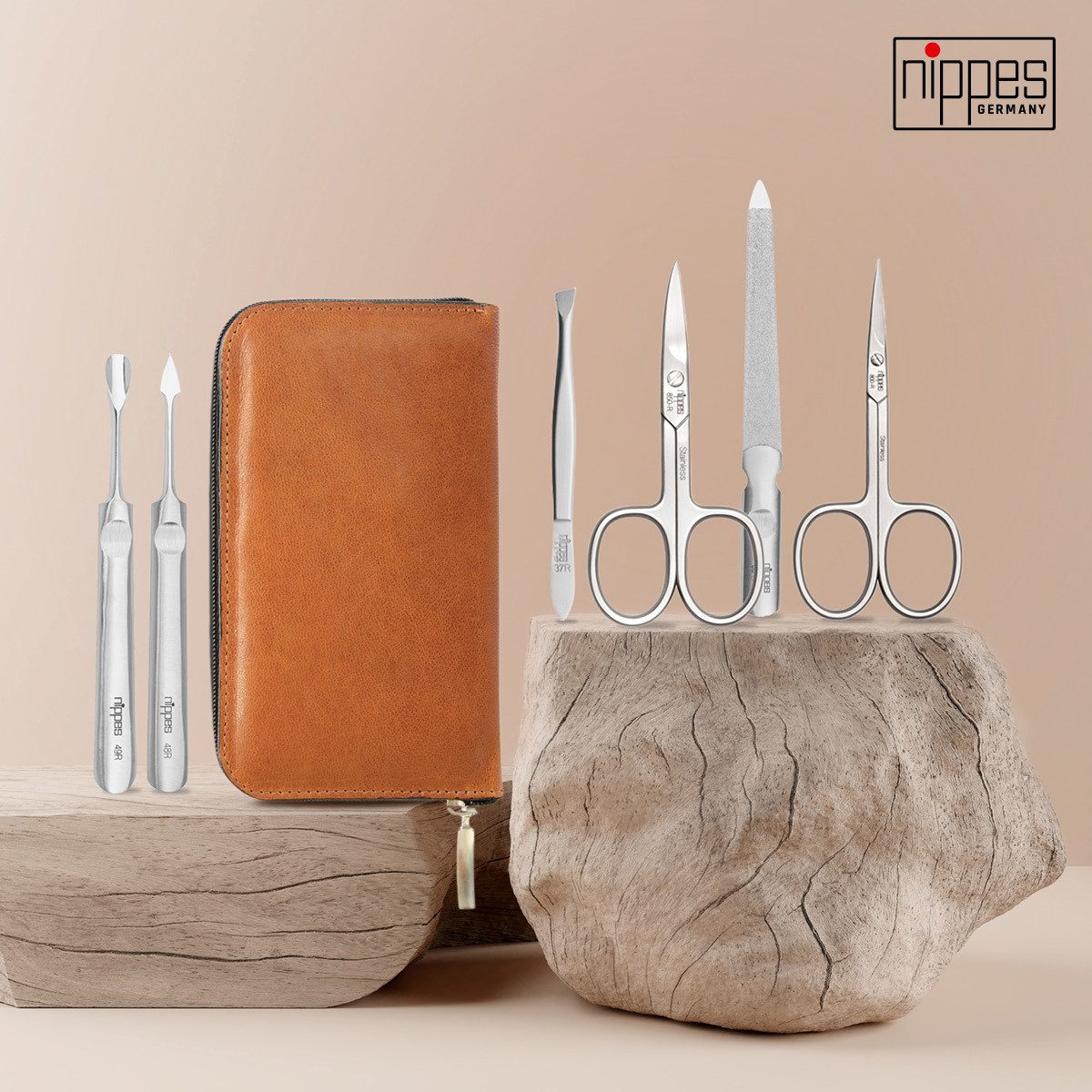 nippes Solingen Maniküre-Etui Maniküre Set Whiskey günstig online kaufen