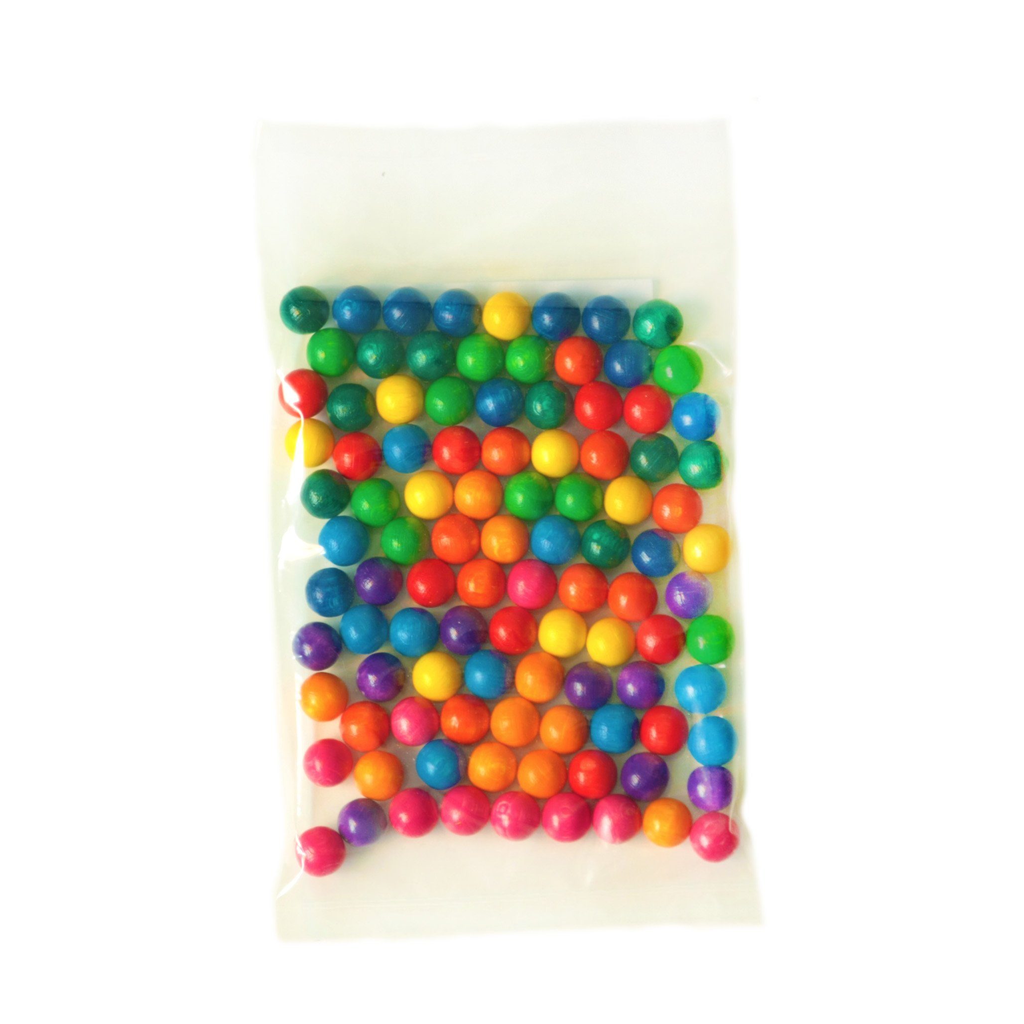 SINA® Игрушки GmbH Puzzle Holzspielzeug Zusatzkugeln bunt 100 Stück Ø 10mm NEU, 100 Puzzleteile