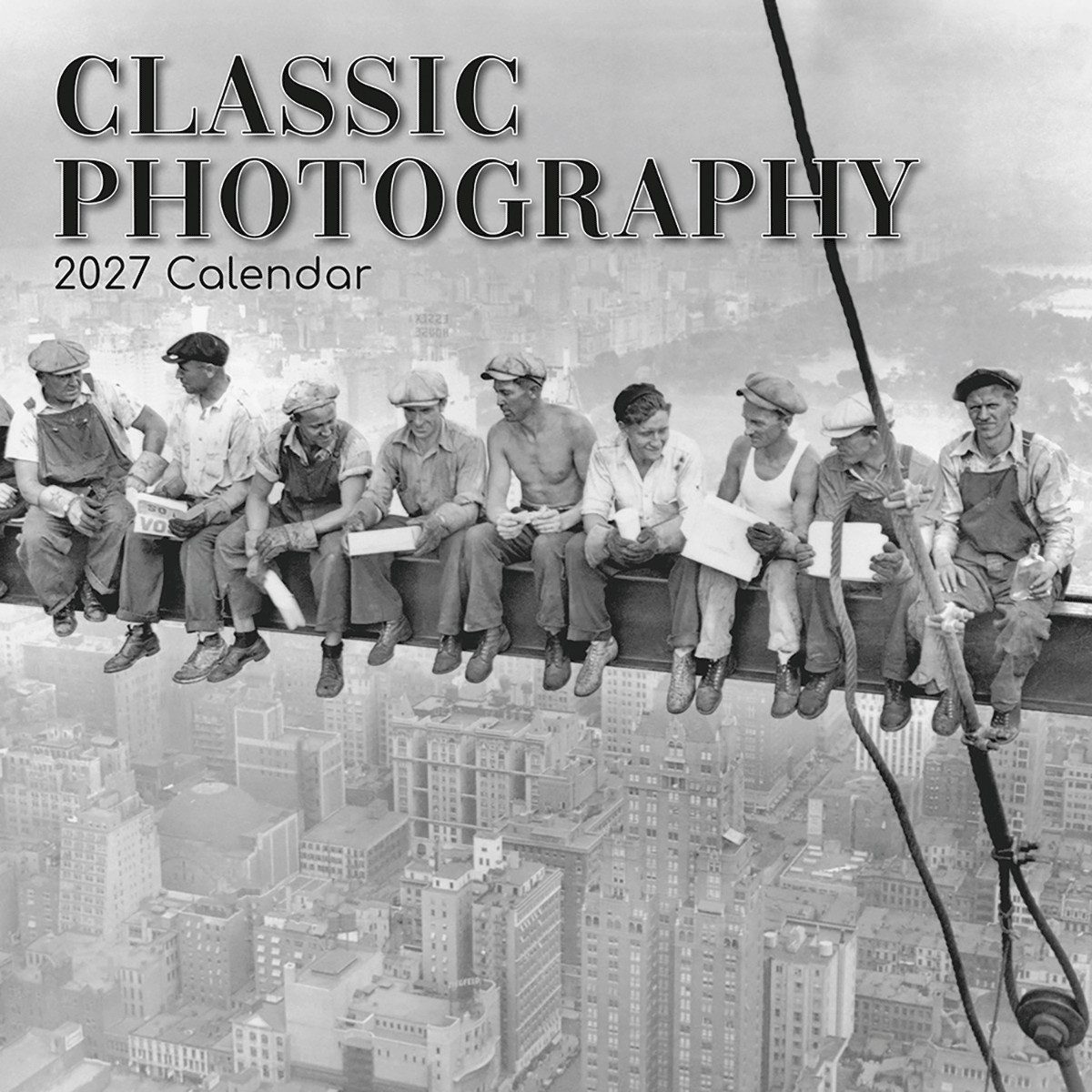 Wandkalender TGSC, Klassische Fotografie Kalender 2027 – quadratischer Wandkale