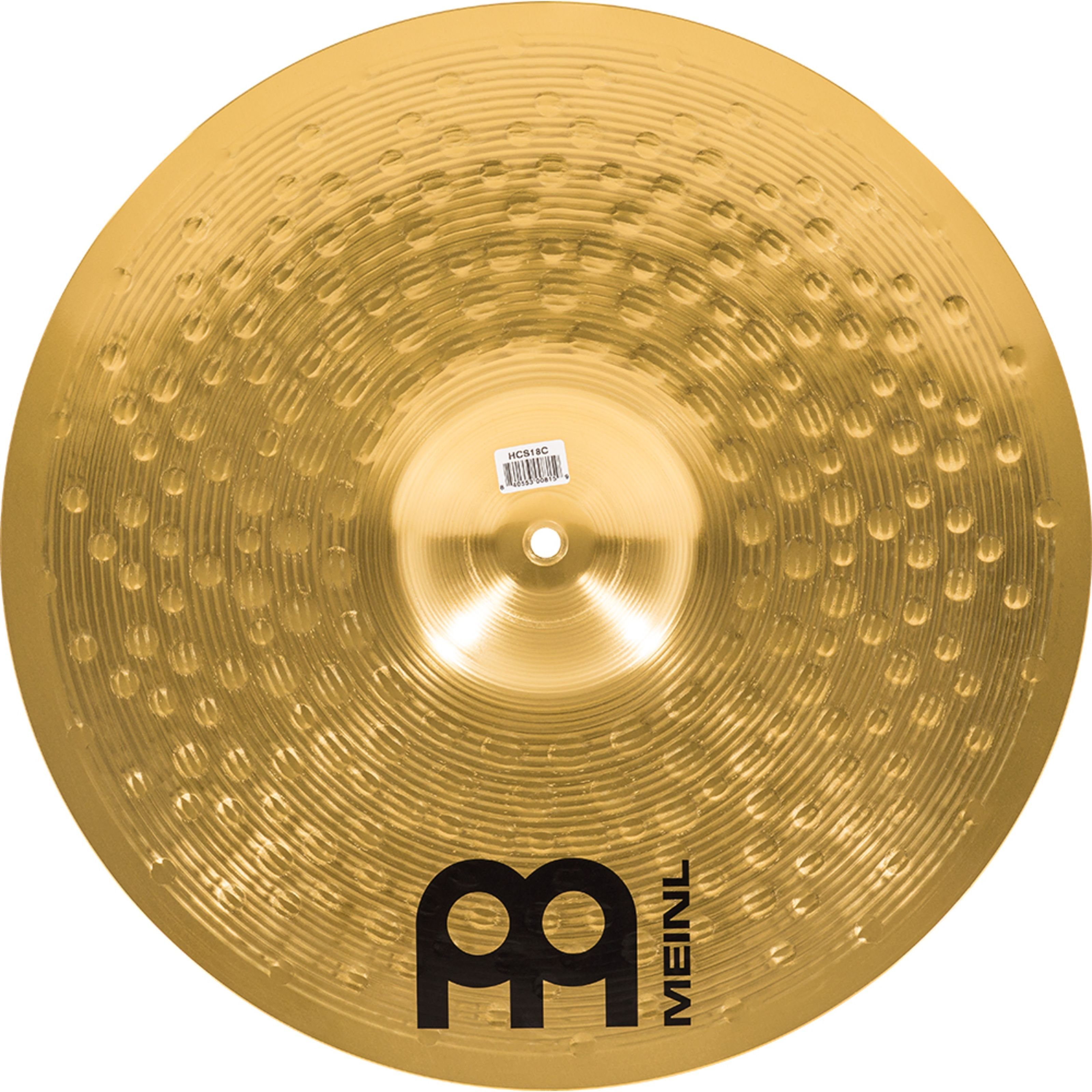 Meinl Percussion Becken,HCS Crash 18" HCS18C, Cymbals, Crash Becken, HCS Crash 18", HCS18C - Crash Becken