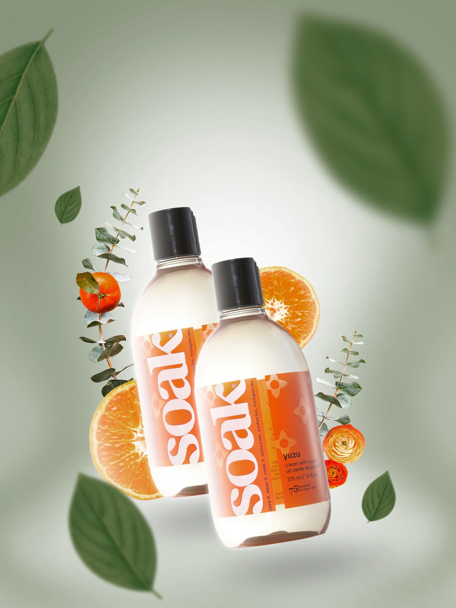 Soak 2-Pack Nachhaltiges Waschmittel - Biologisch abbaubar - Ohne Ausspülen Spezialwaschmittel (2-St. Vorteilspack Flüssig Vollwaschmittel biologisch abbaubar)