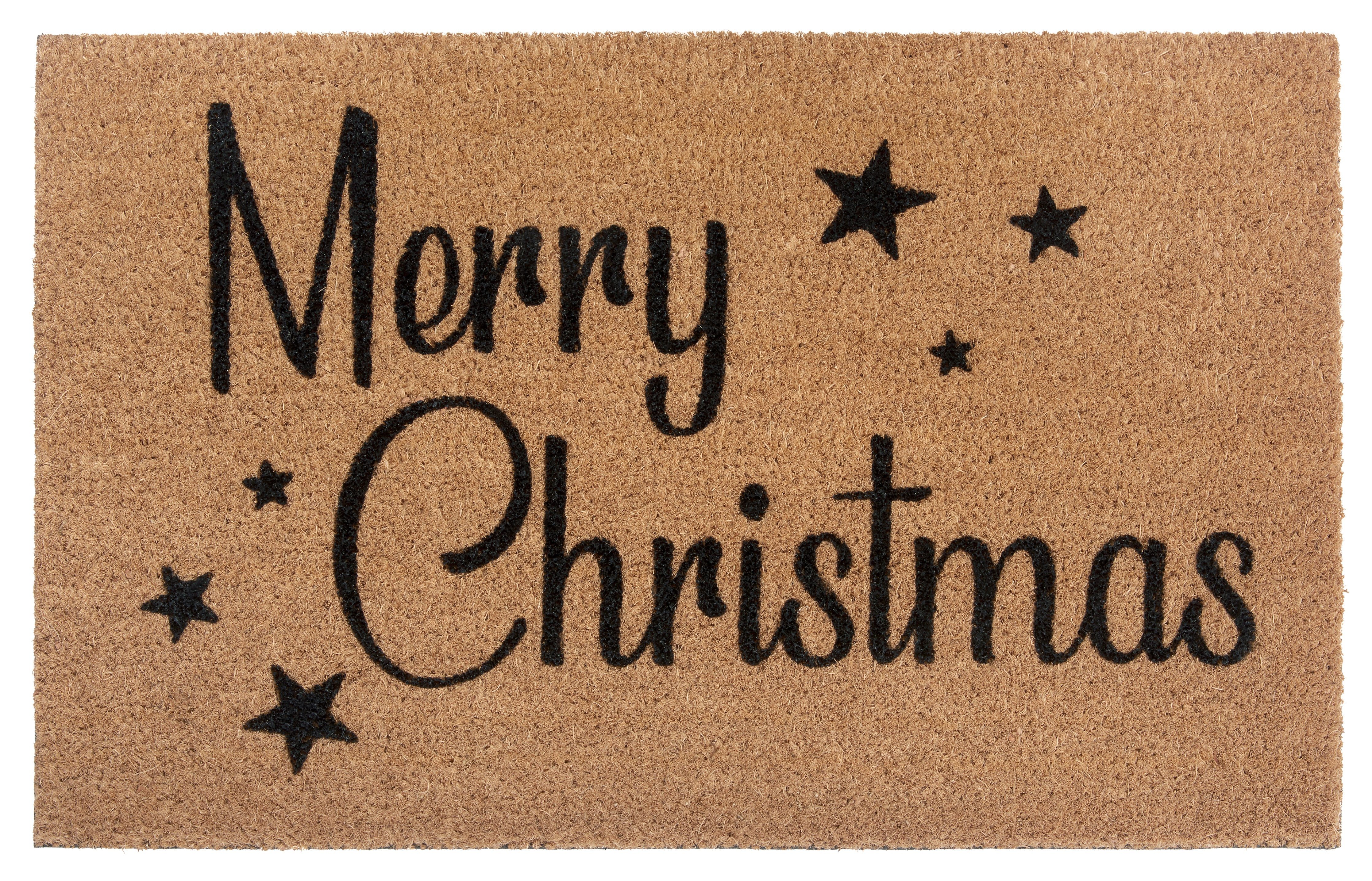 HANSE Home Fußmatte Kokos Christmas Stars, günstig online kaufen