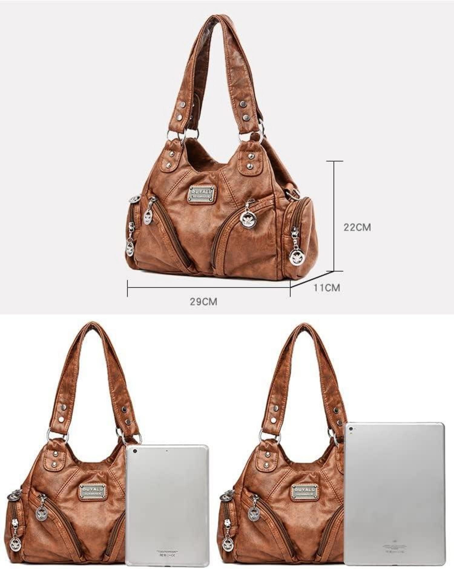 LuxusKollektion Hobo Damenhandtasche PU-Leder Hobo Vintage günstig online kaufen