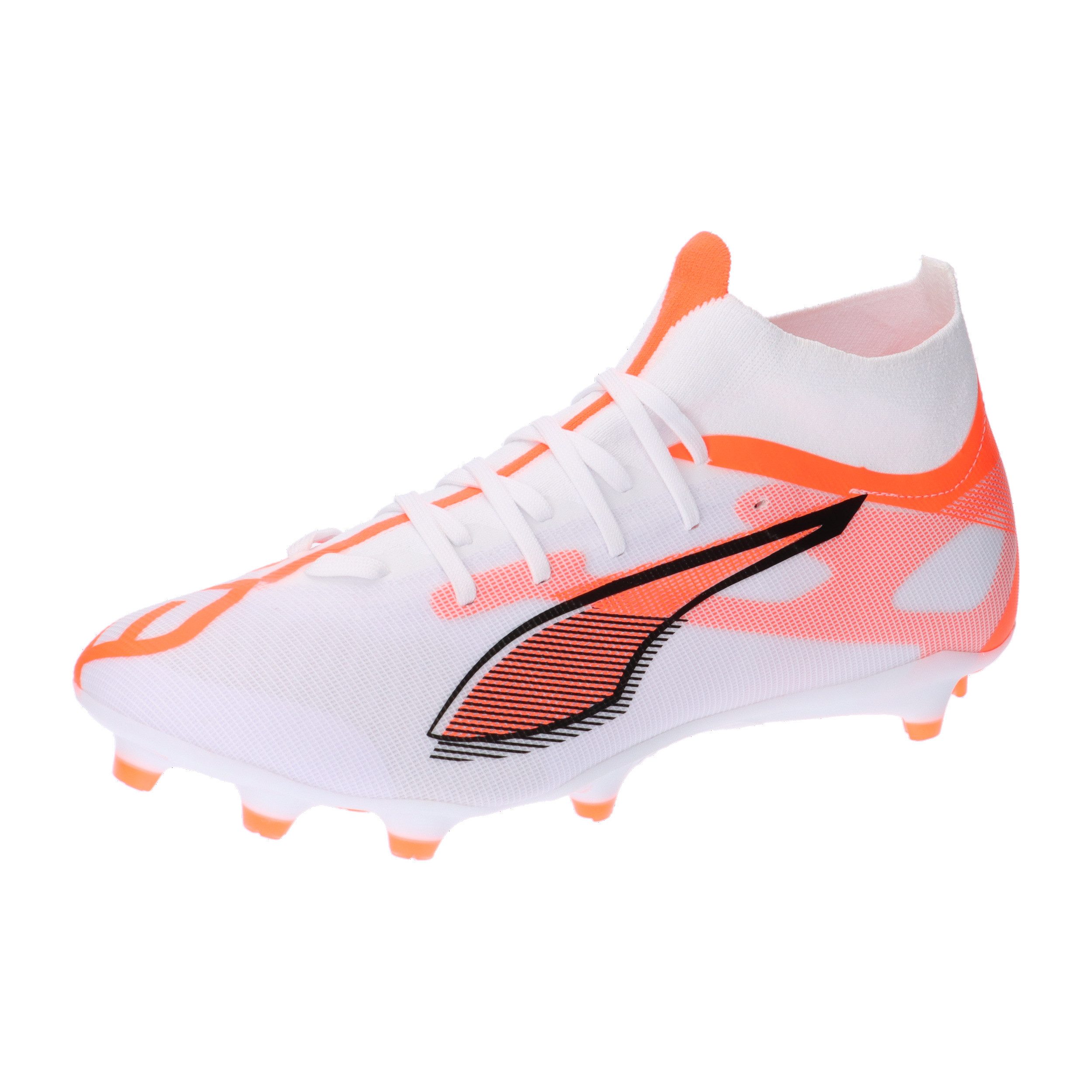 PUMA White-PUMA Black-Glowing Red